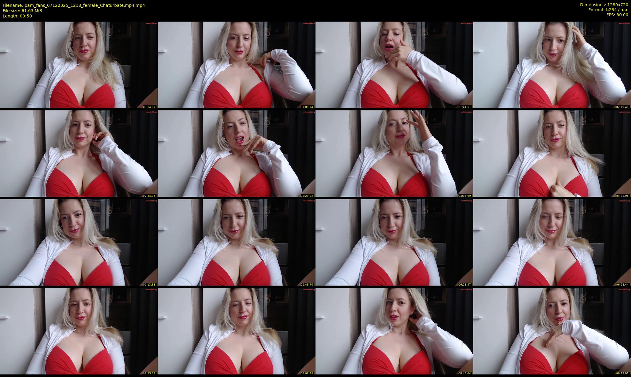 pam_fans — 10 minute Chaturbate female cam show recording, 720p, Dec 7, 2025