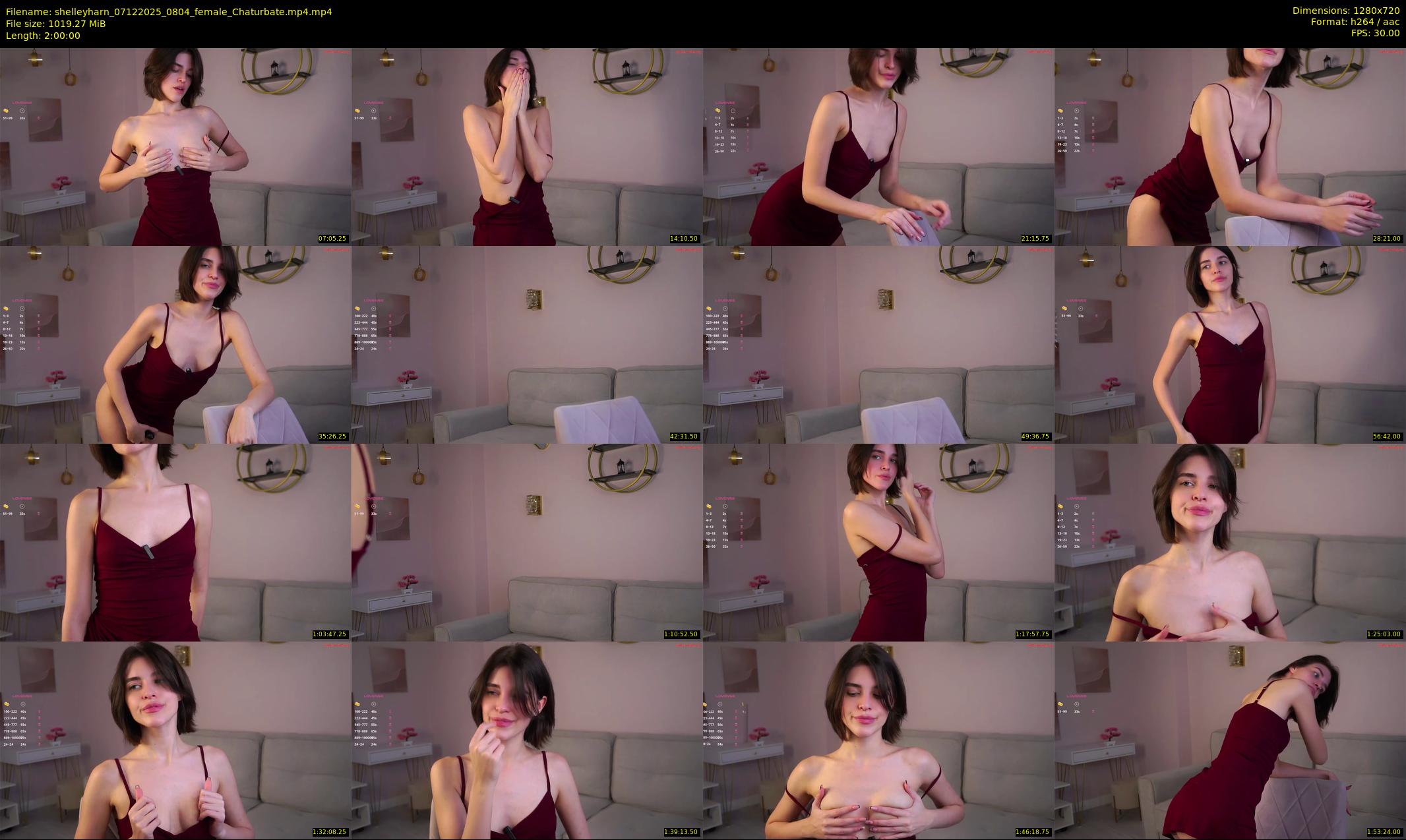 shelleyharn — 120 minute Chaturbate female cam show recording, 720p, Dec 7, 2025