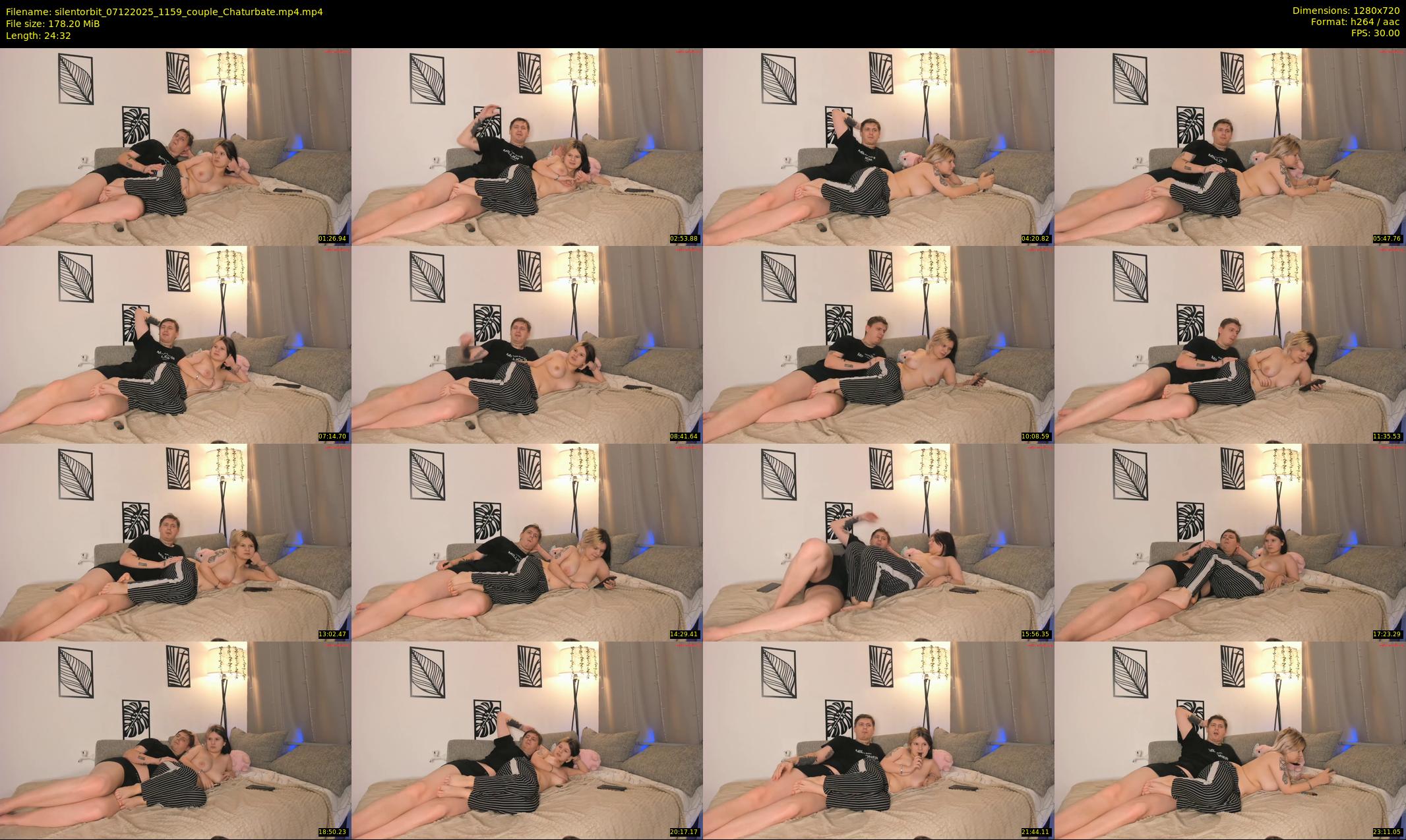silentorbit — 25 minute Chaturbate couple cam show recording, 720p, Dec 7, 2025
