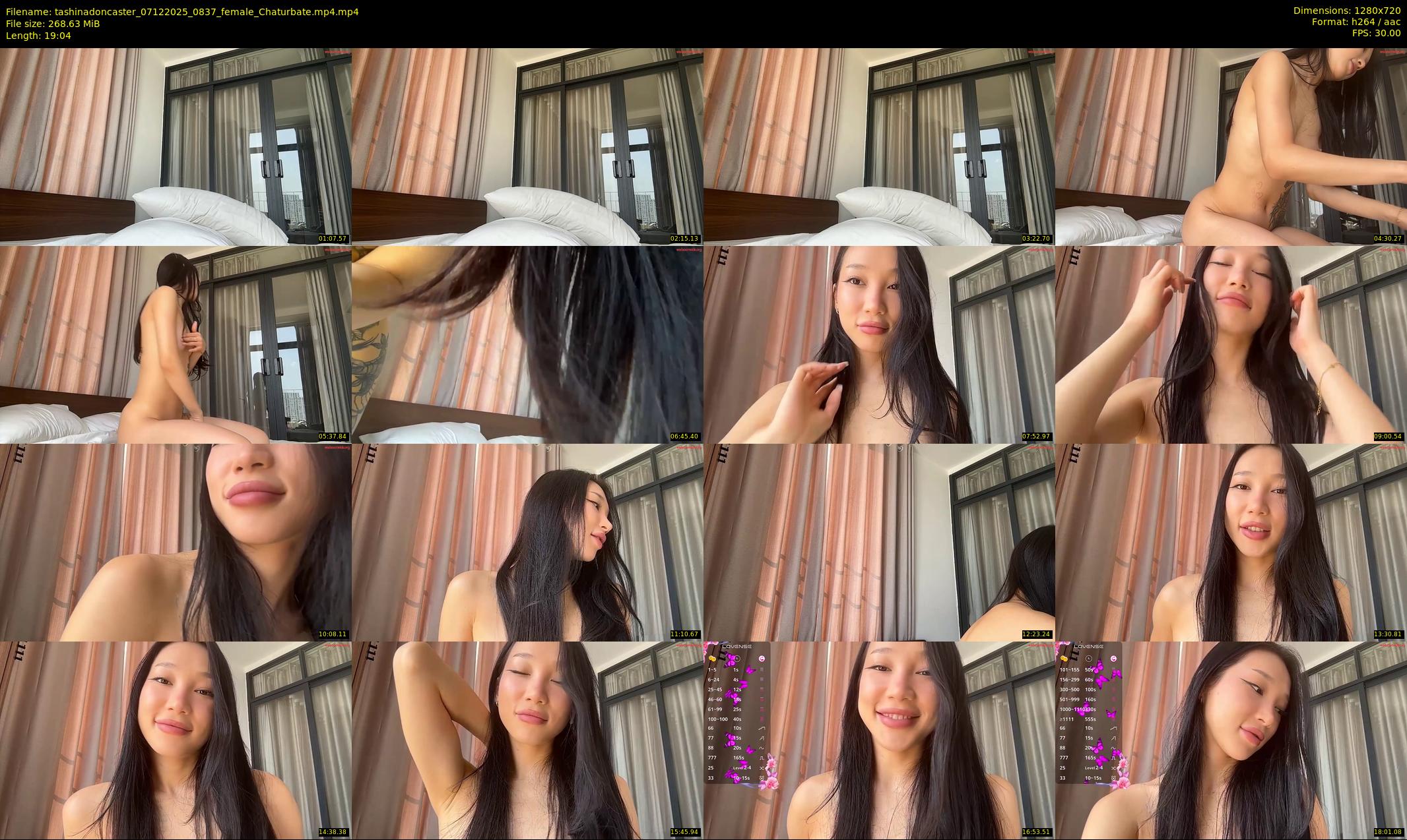 tashinadoncaster — 20 minute Chaturbate female cam show recording, 720p, Dec 7, 2025
