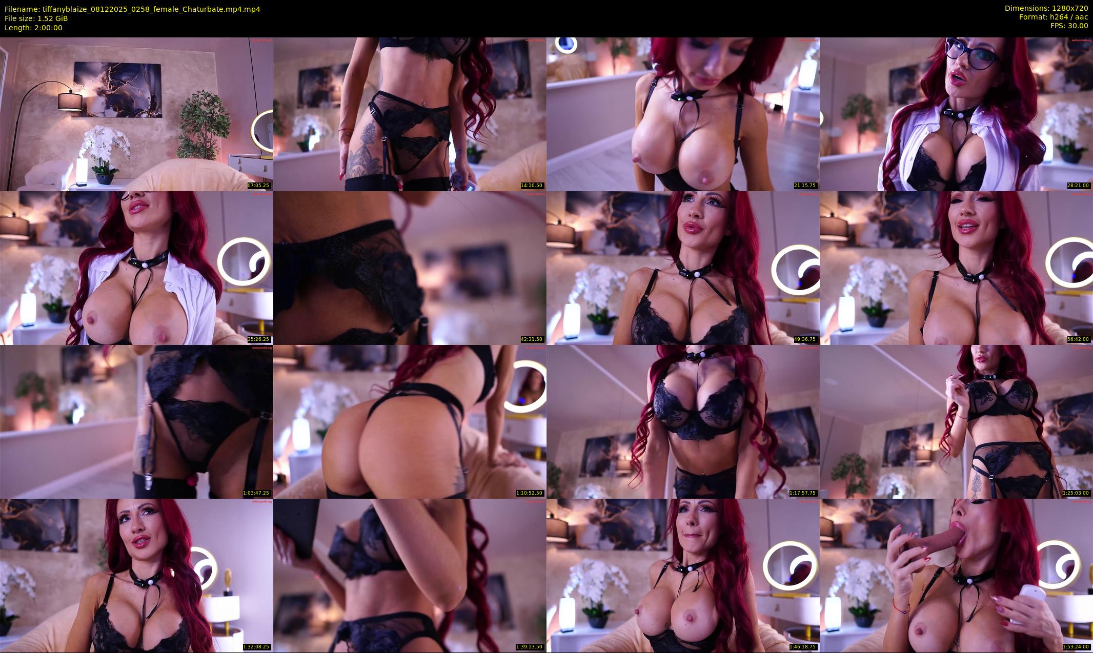 tiffanyblaize — 120 minute Chaturbate female cam show recording, 720p, Dec 8, 2025
