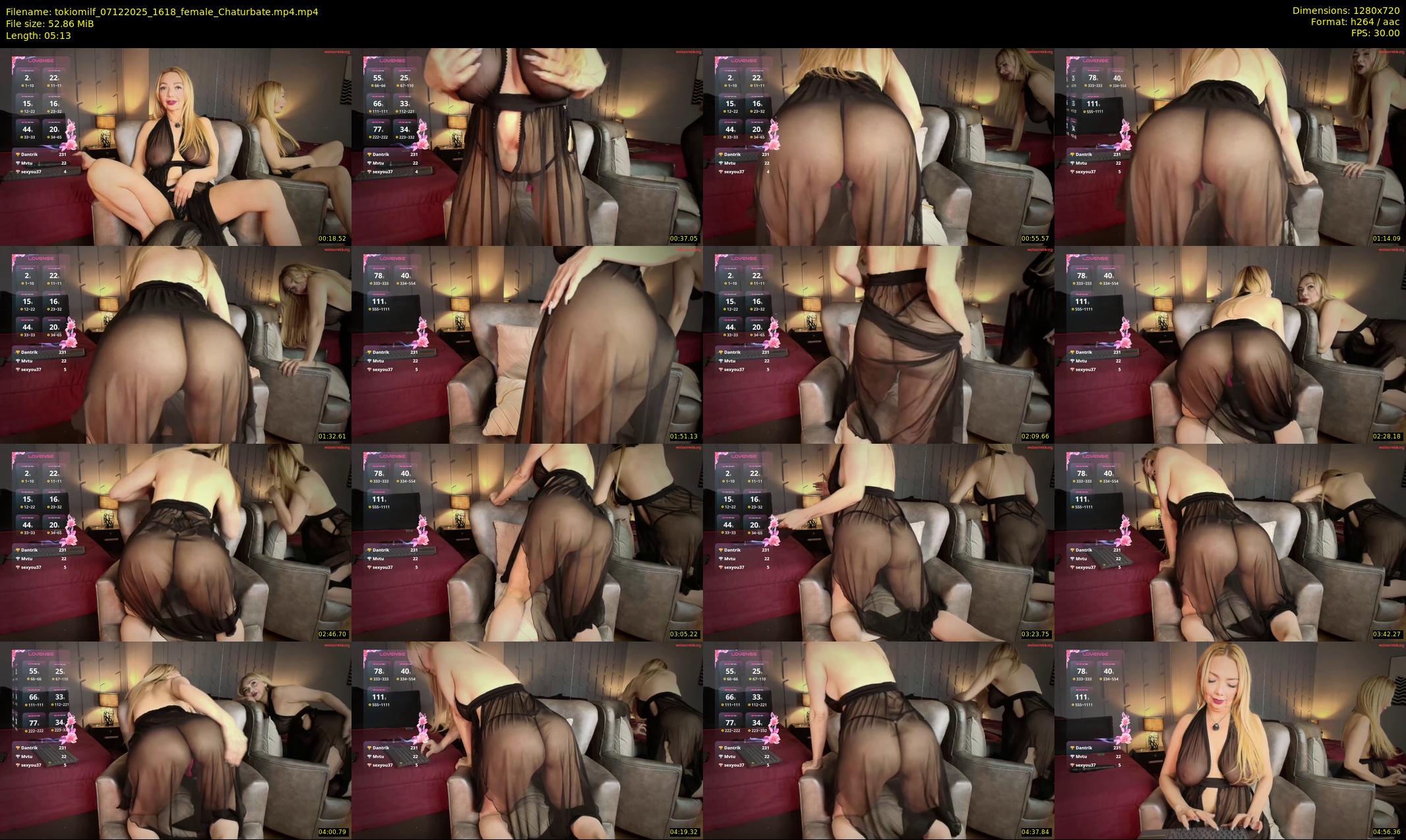 tokiomilf — 6 minute Chaturbate female cam show recording, 720p, Dec 7, 2025