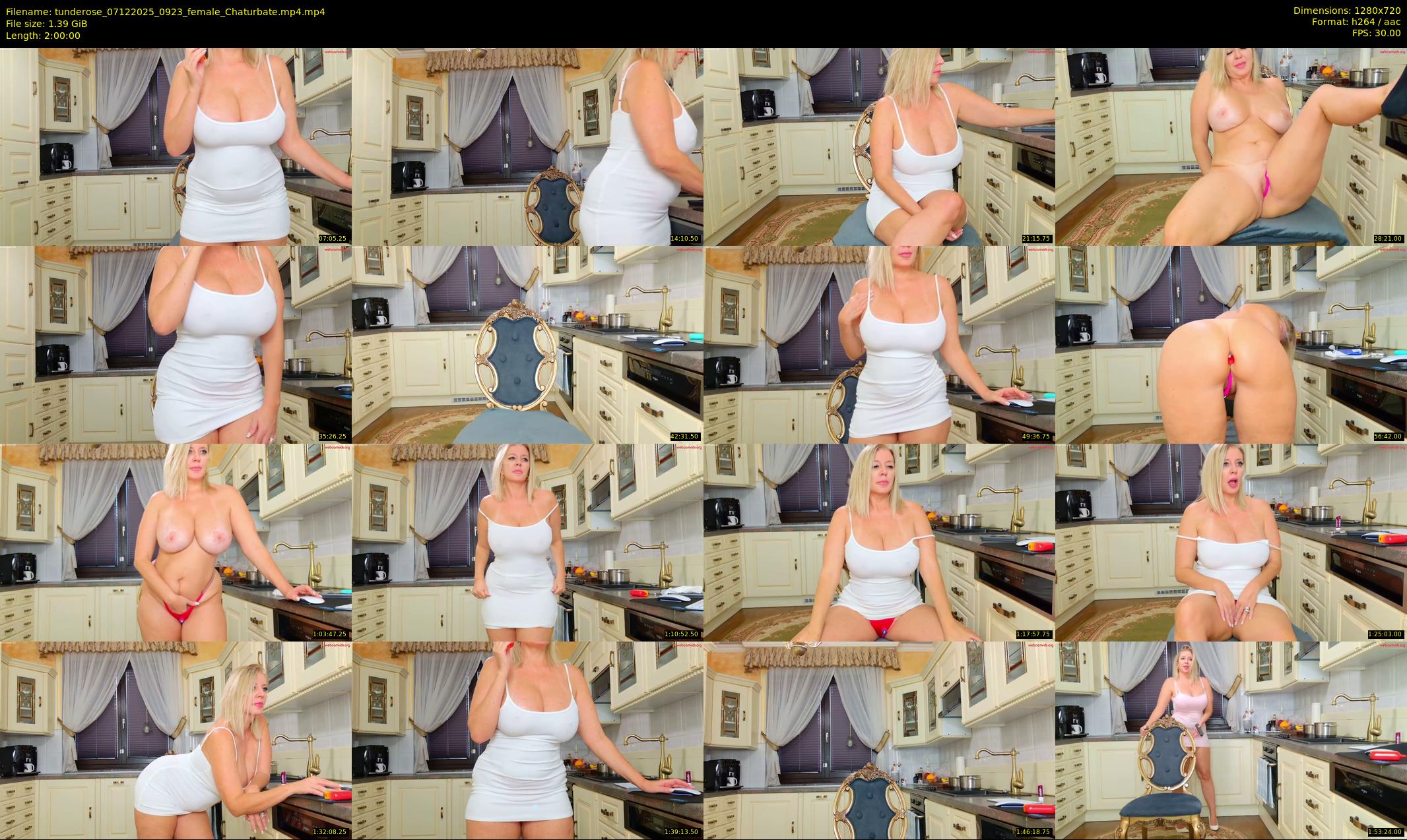 tunderose — 120 minute Chaturbate female cam show recording, 720p, Dec 7, 2025