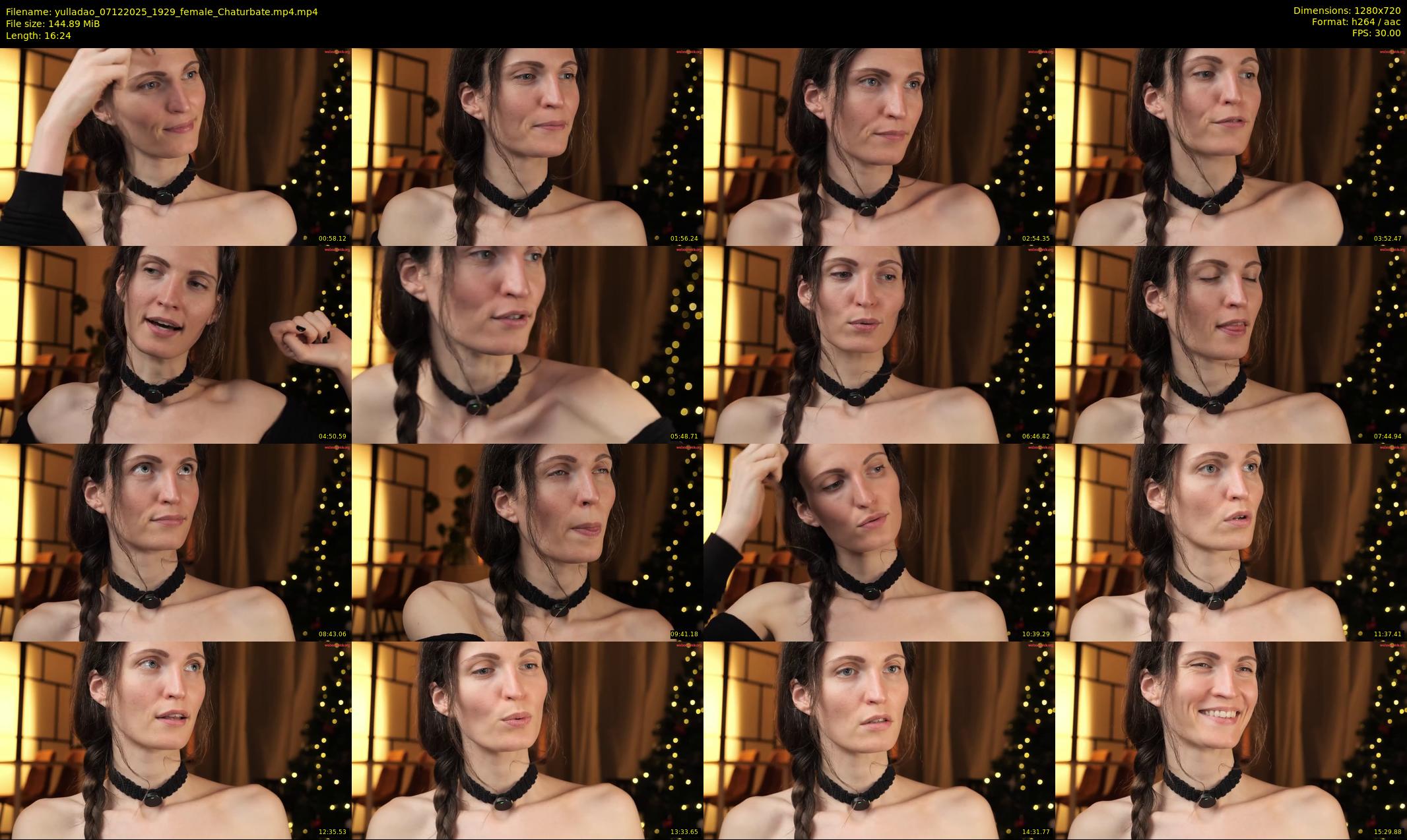 yulladao — 17 minute Chaturbate female cam show recording, 720p, Dec 7, 2025