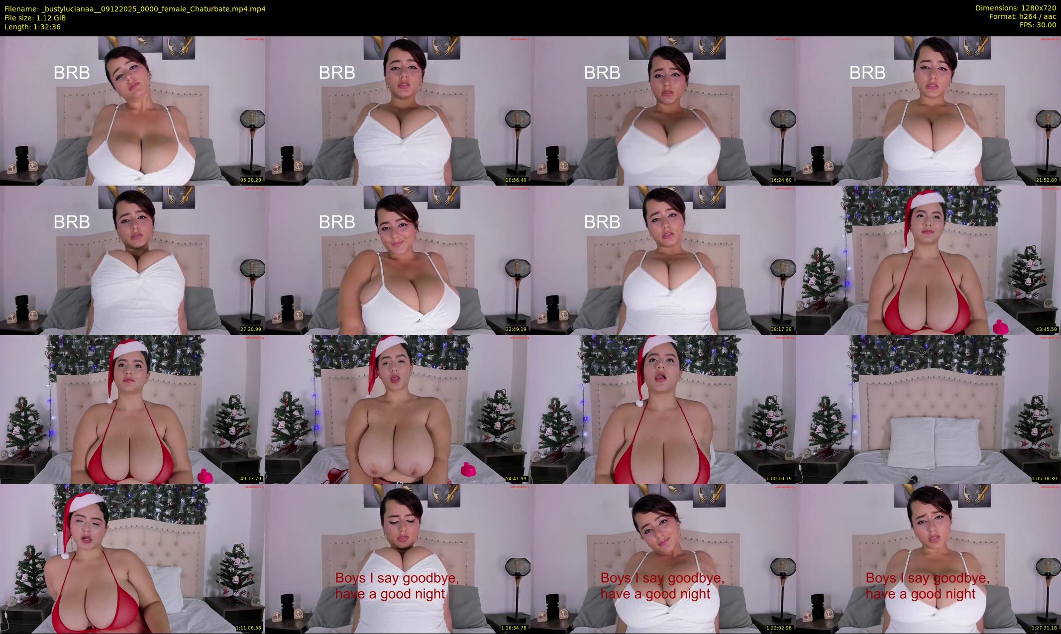 _bustylucianaa_ — 93 minute Chaturbate female cam show recording, 720p, Dec 9, 2025