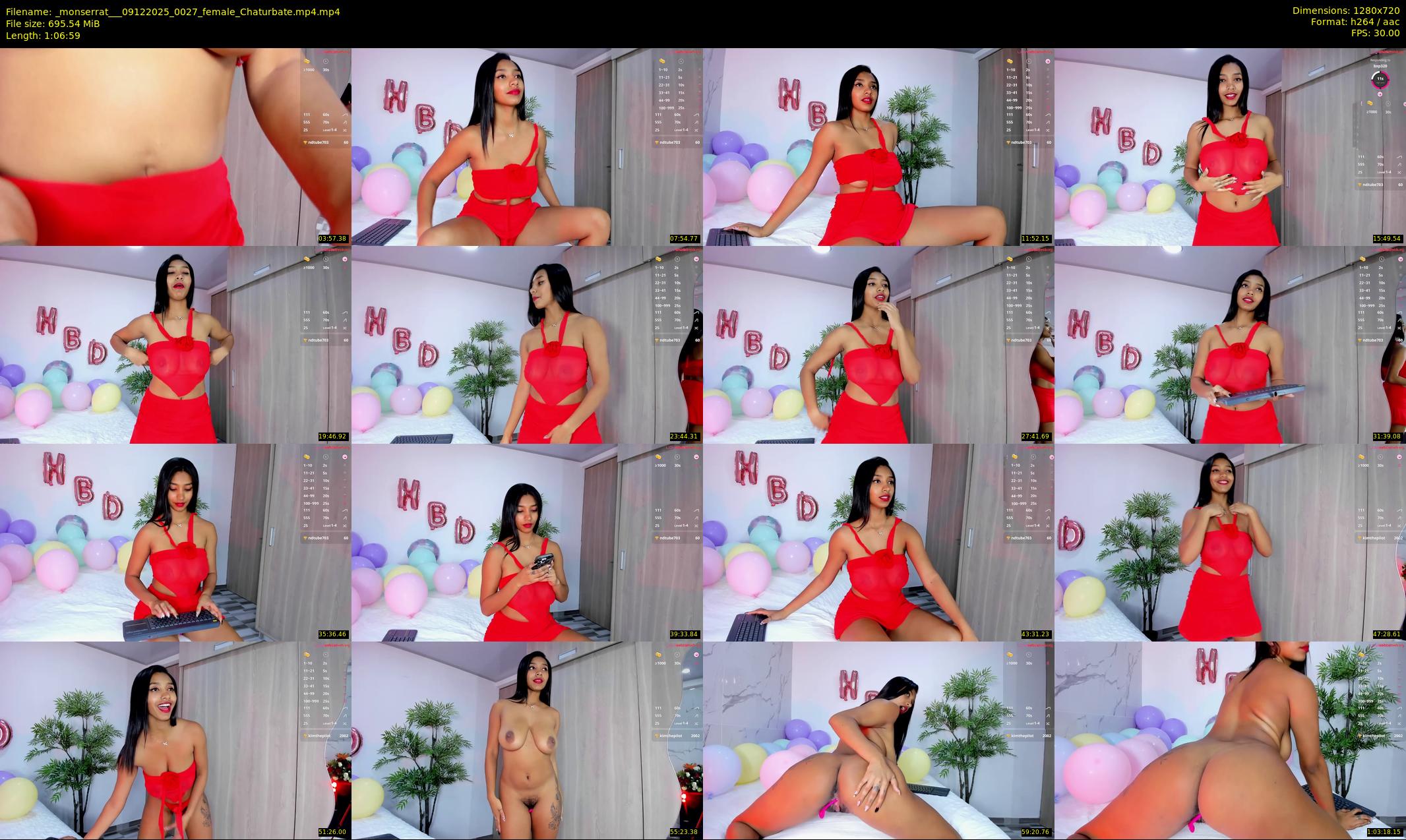 _monserrat__ — 67 minute Chaturbate female cam show recording, 720p, Dec 9, 2025