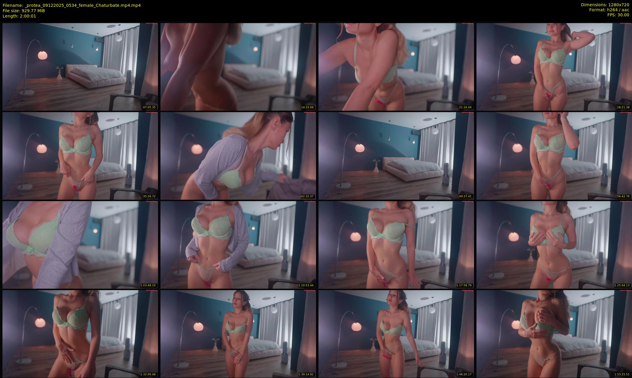 _protea — 121 minute Chaturbate female cam show recording, 720p, Dec 9, 2025