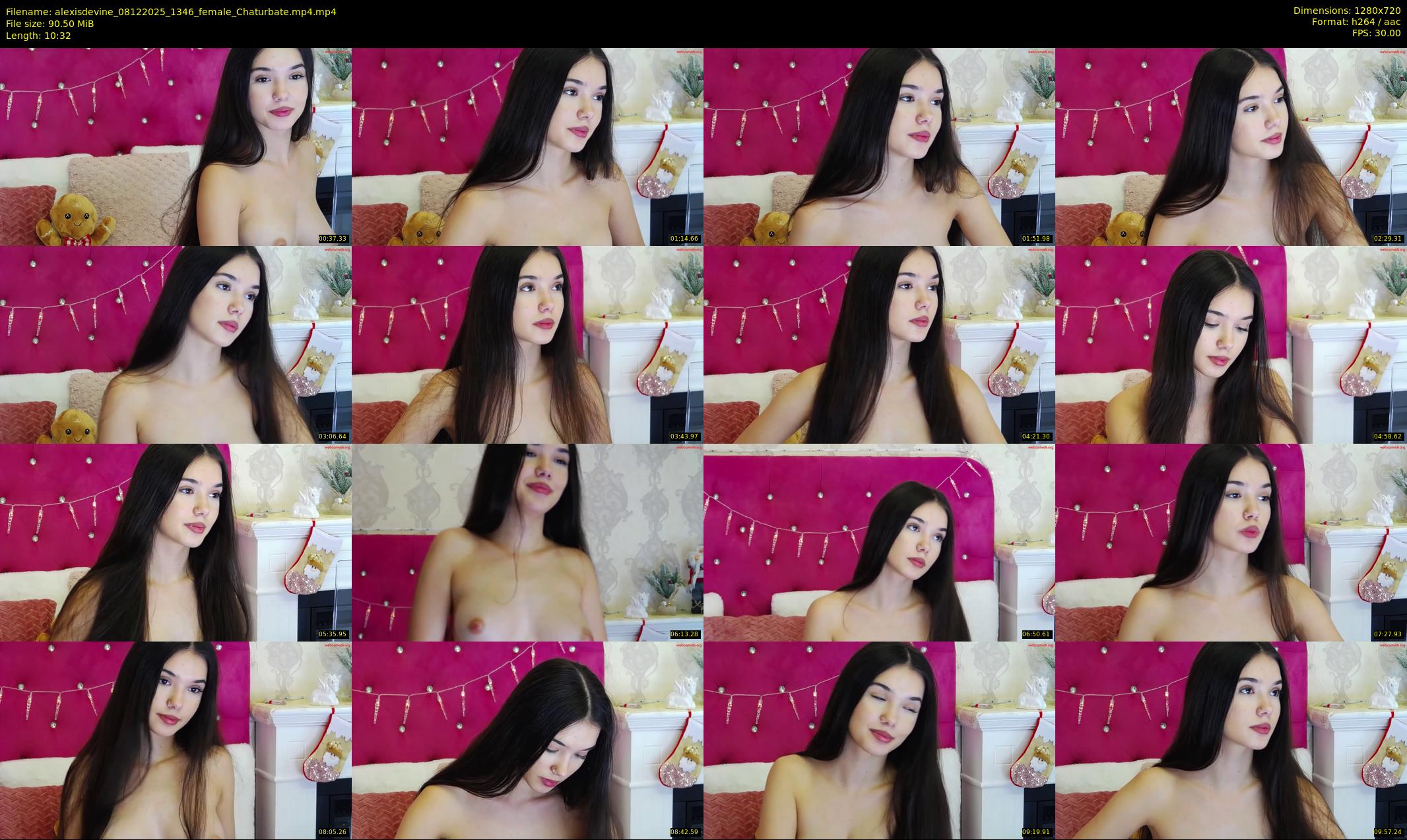 alexisdevine — 11 minute Chaturbate female cam show recording, 720p, Dec 8, 2025