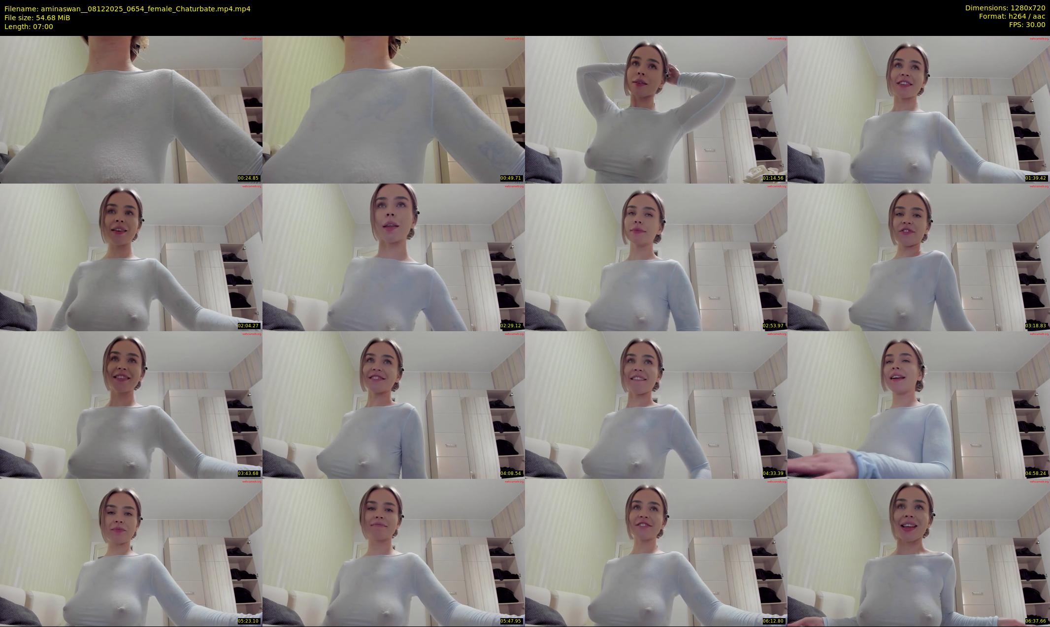 aminaswan_ — 7 minute Chaturbate female cam show recording, 720p, Dec 8, 2025