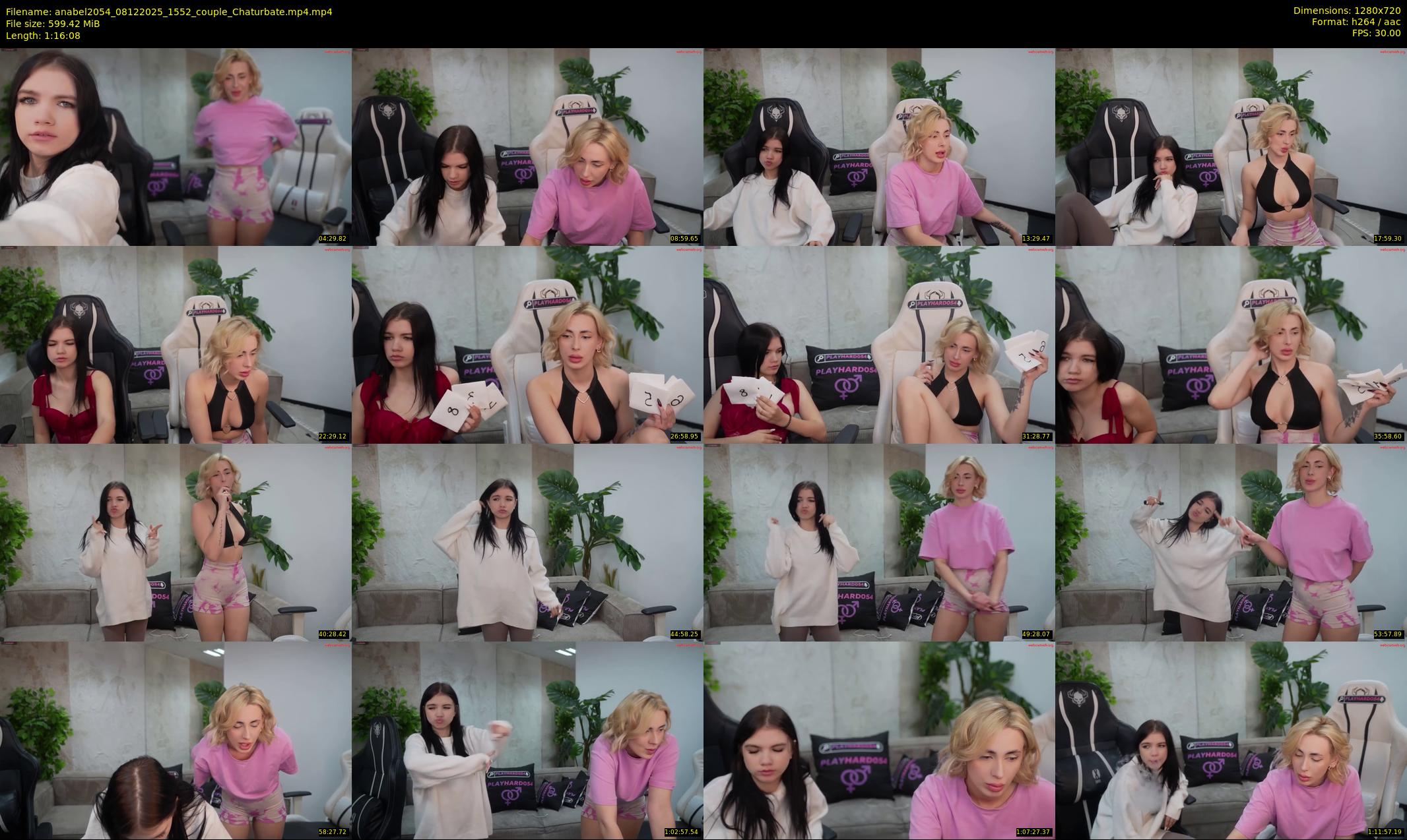 anabel2054 — 77 minute Chaturbate female cam show recording, 720p, Dec 8, 2025