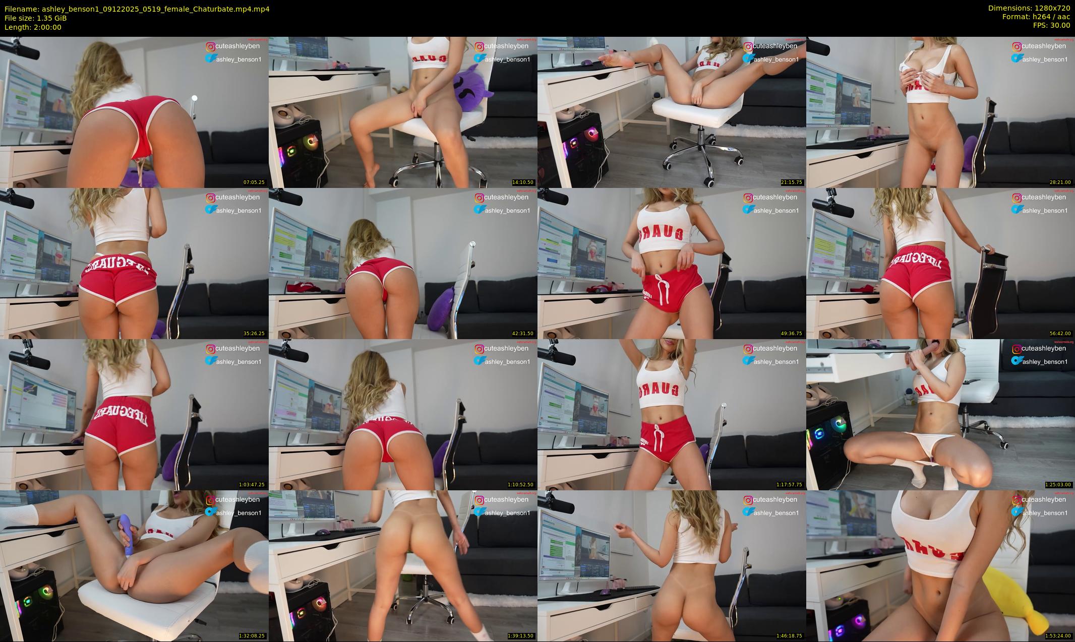 ashley_benson1 — 120 minute Chaturbate female cam show recording, 720p, Dec 9, 2025