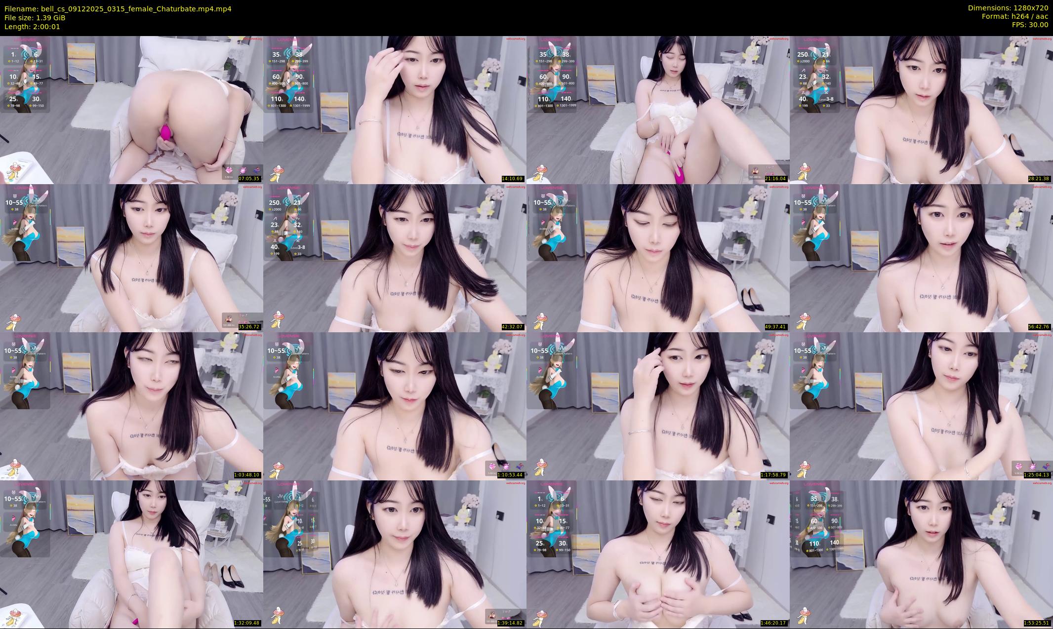 bell_cs — 121 minute Chaturbate female cam show recording, 720p, Dec 9, 2025