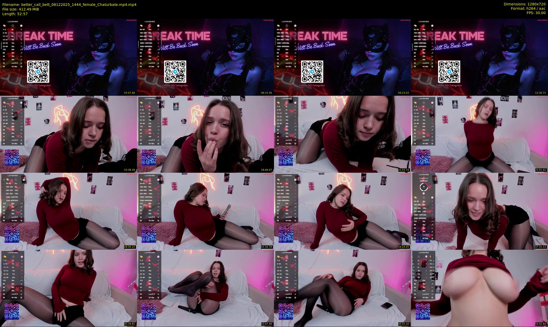 better_call_bett — 53 minute Chaturbate female cam show recording, 720p, Dec 8, 2025
