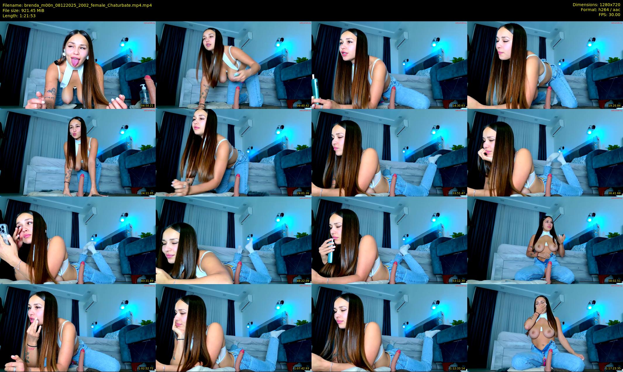 brenda_m00n — 82 minute Chaturbate female cam show recording, 720p, Dec 8, 2025
