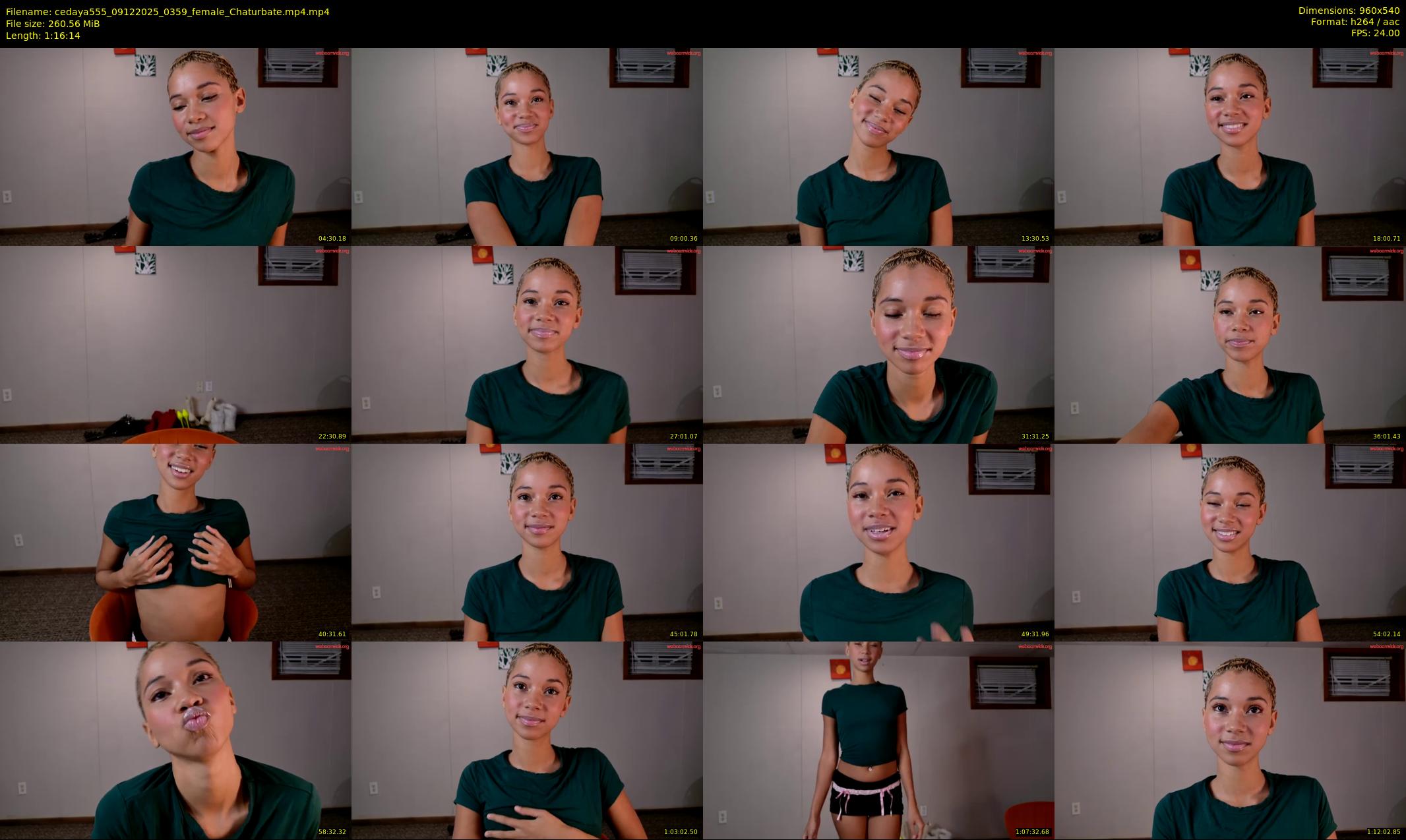 cedaya555 — 77 minute Chaturbate female cam show recording, 480p, Dec 9, 2025