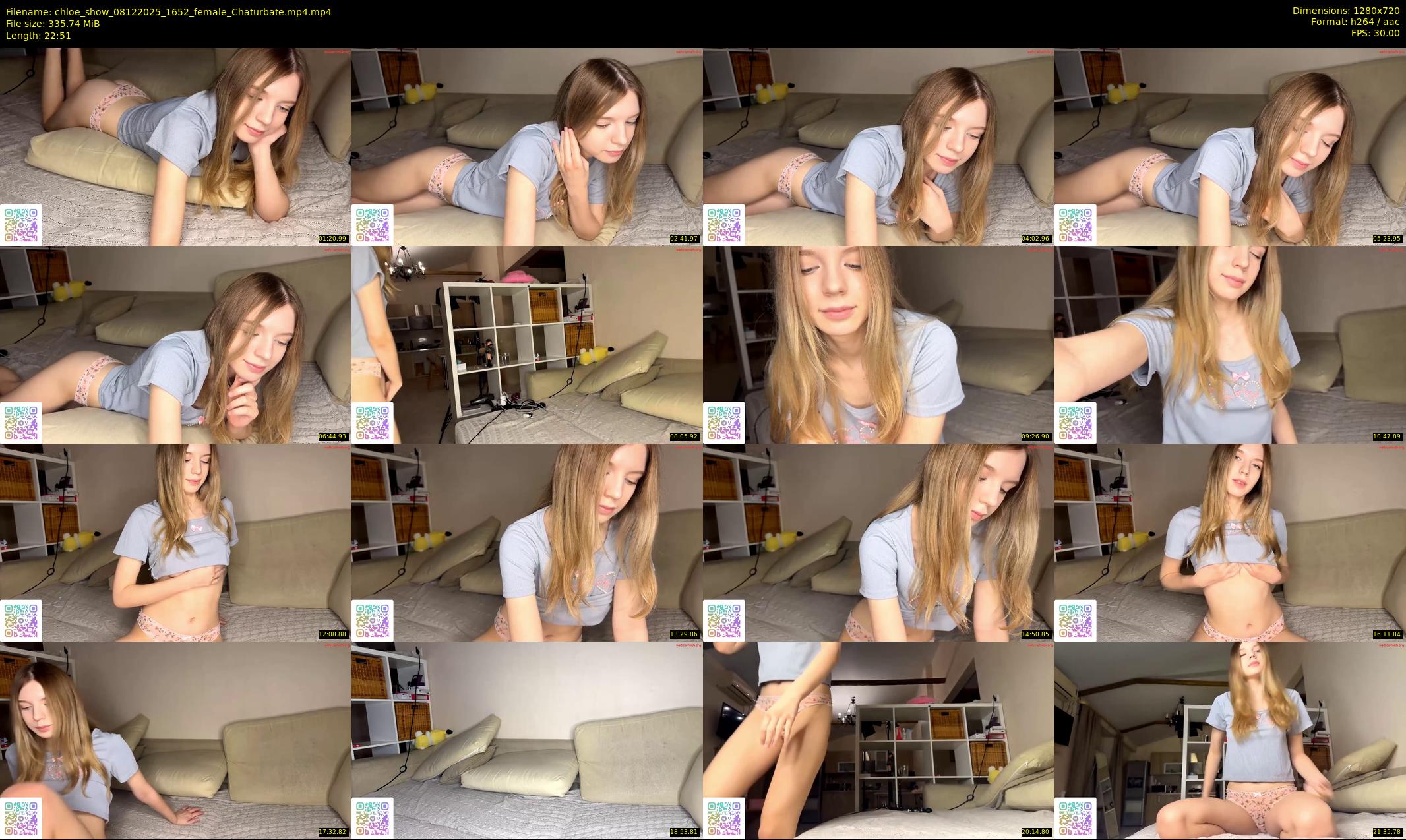 chloe_show — 23 minute Chaturbate female cam show recording, 720p, Dec 8, 2025