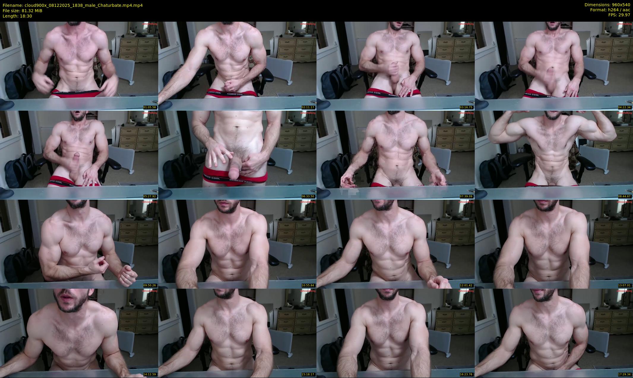 cloud900x — 19 minute Chaturbate male cam show recording, 480p, Dec 8, 2025