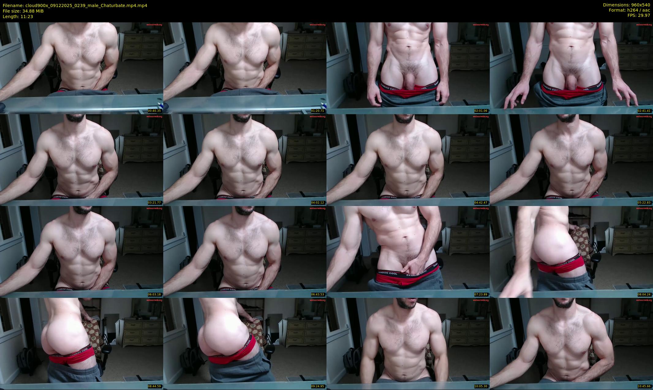 cloud900x — 12 minute Chaturbate male cam show recording, 480p, Dec 9, 2025
