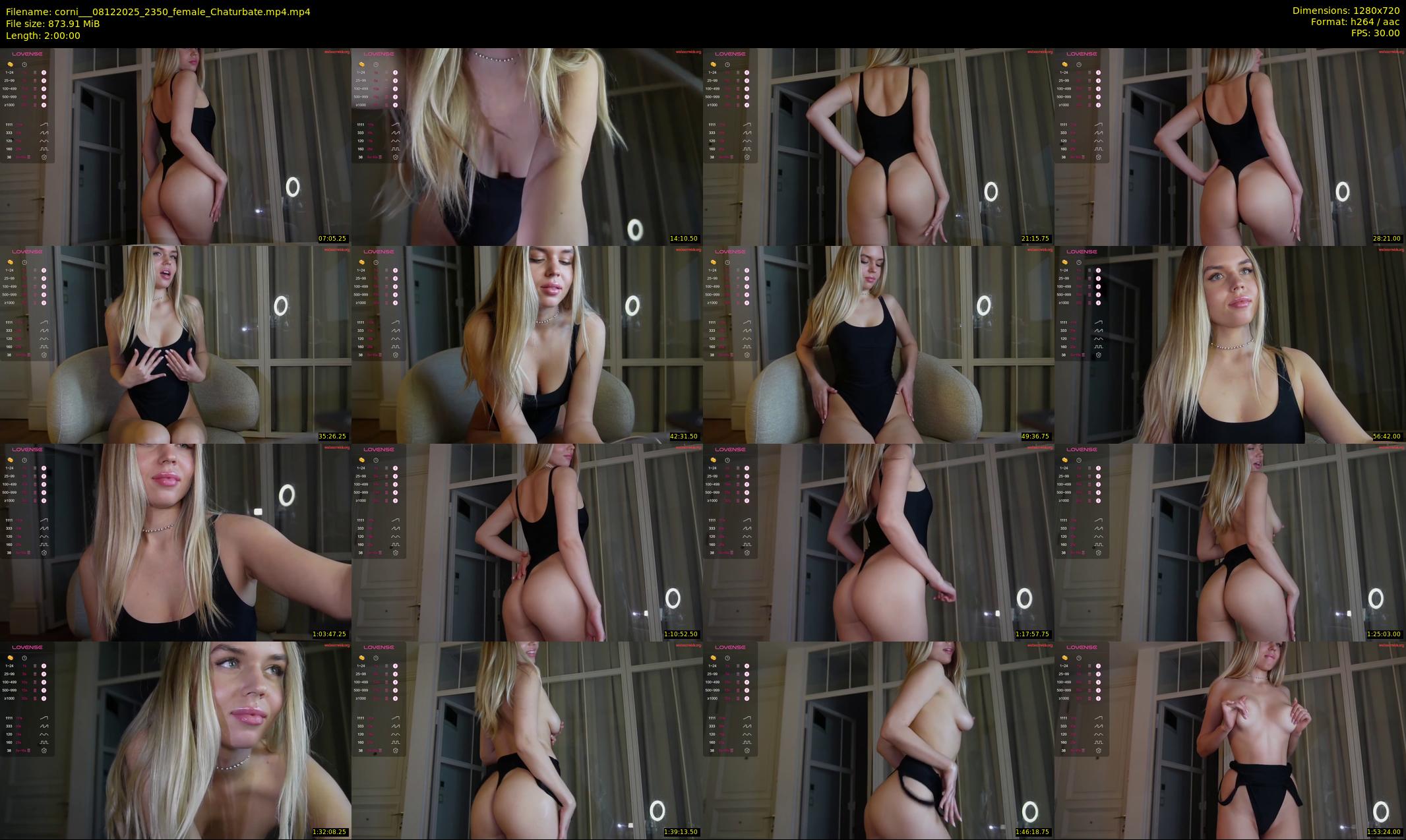corni__ — 120 minute Chaturbate female cam show recording, 720p, Dec 8, 2025