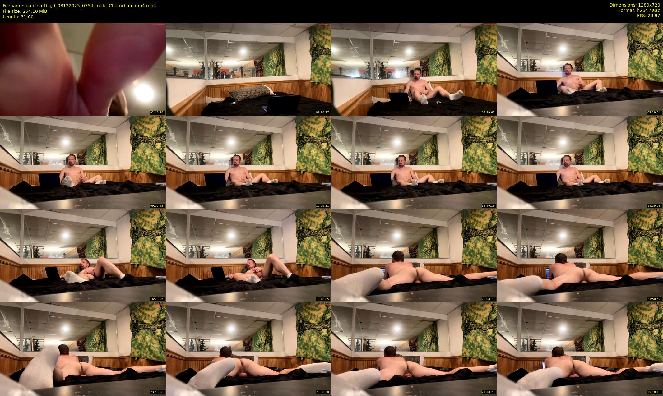 danielartbigd — 31 minute Chaturbate male cam show recording, 720p, Dec 8, 2025