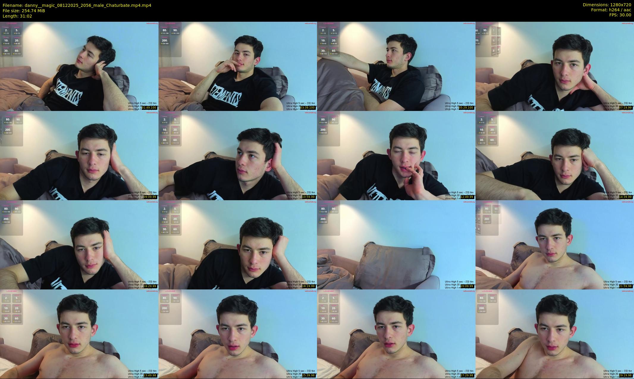 danny__magic — 32 minute Chaturbate male cam show recording, 720p, Dec 8, 2025