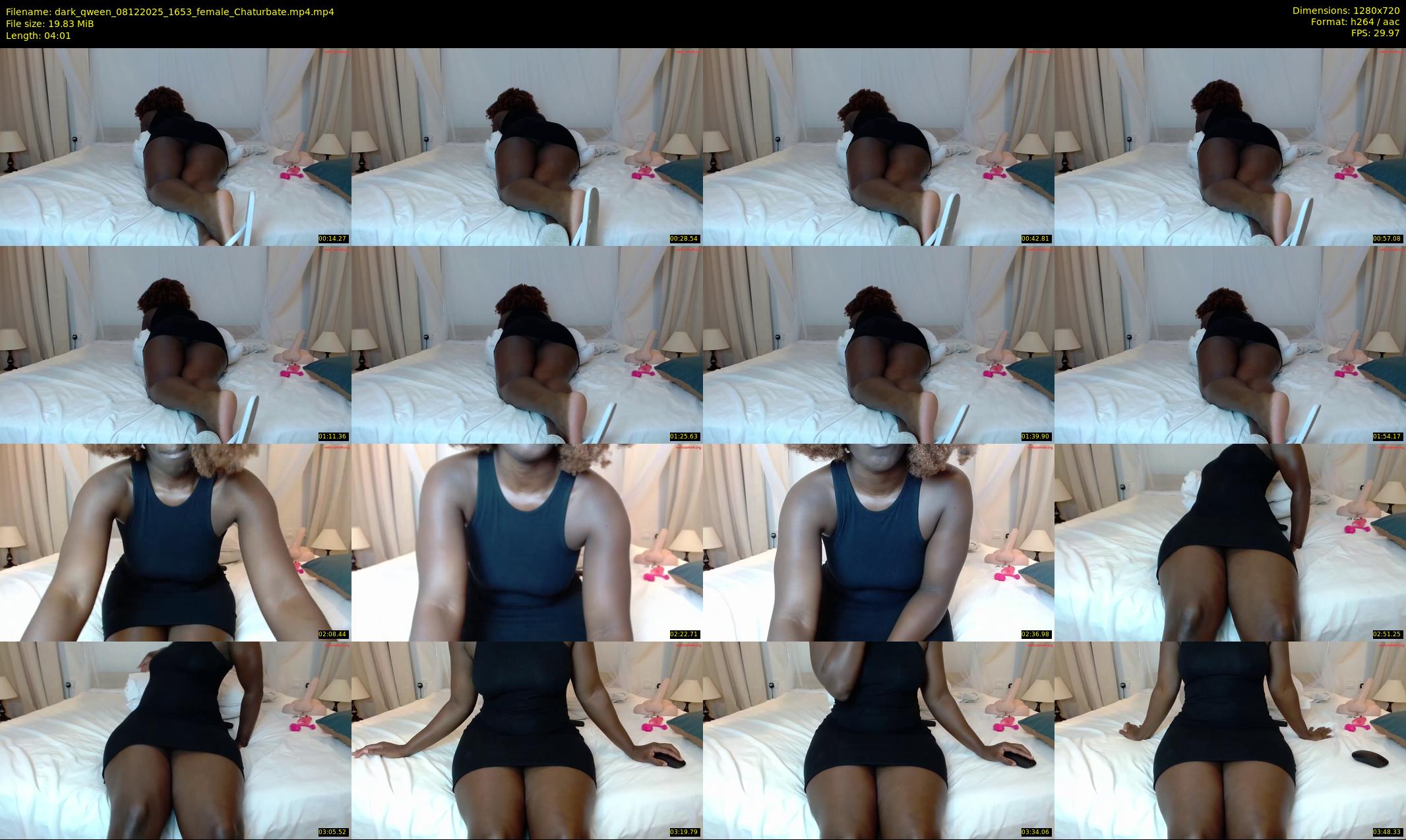 dark_qween — 5 minute Chaturbate female cam show recording, 720p, Dec 8, 2025