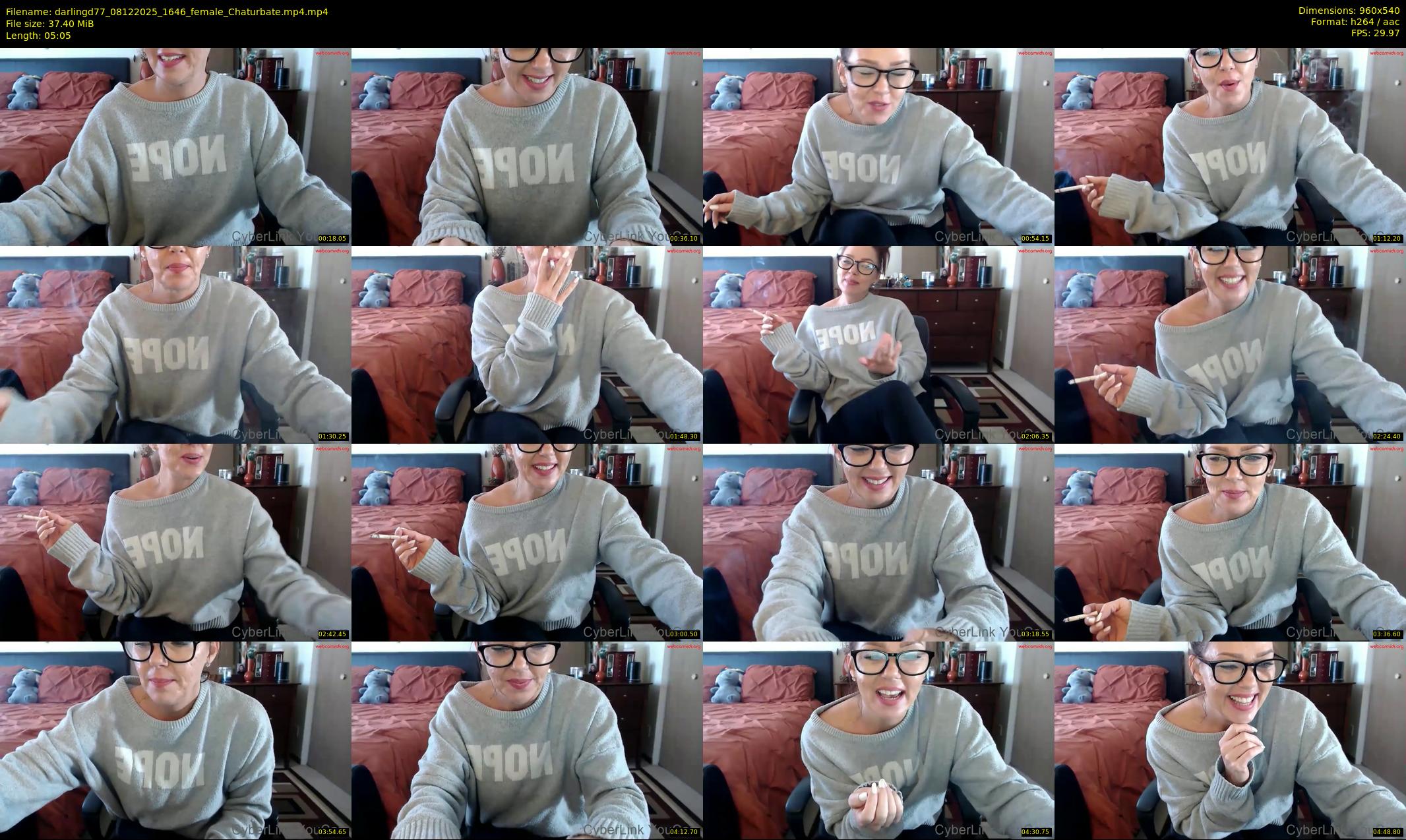 darlingd77 — 6 minute Chaturbate female cam show recording, 480p, Dec 8, 2025