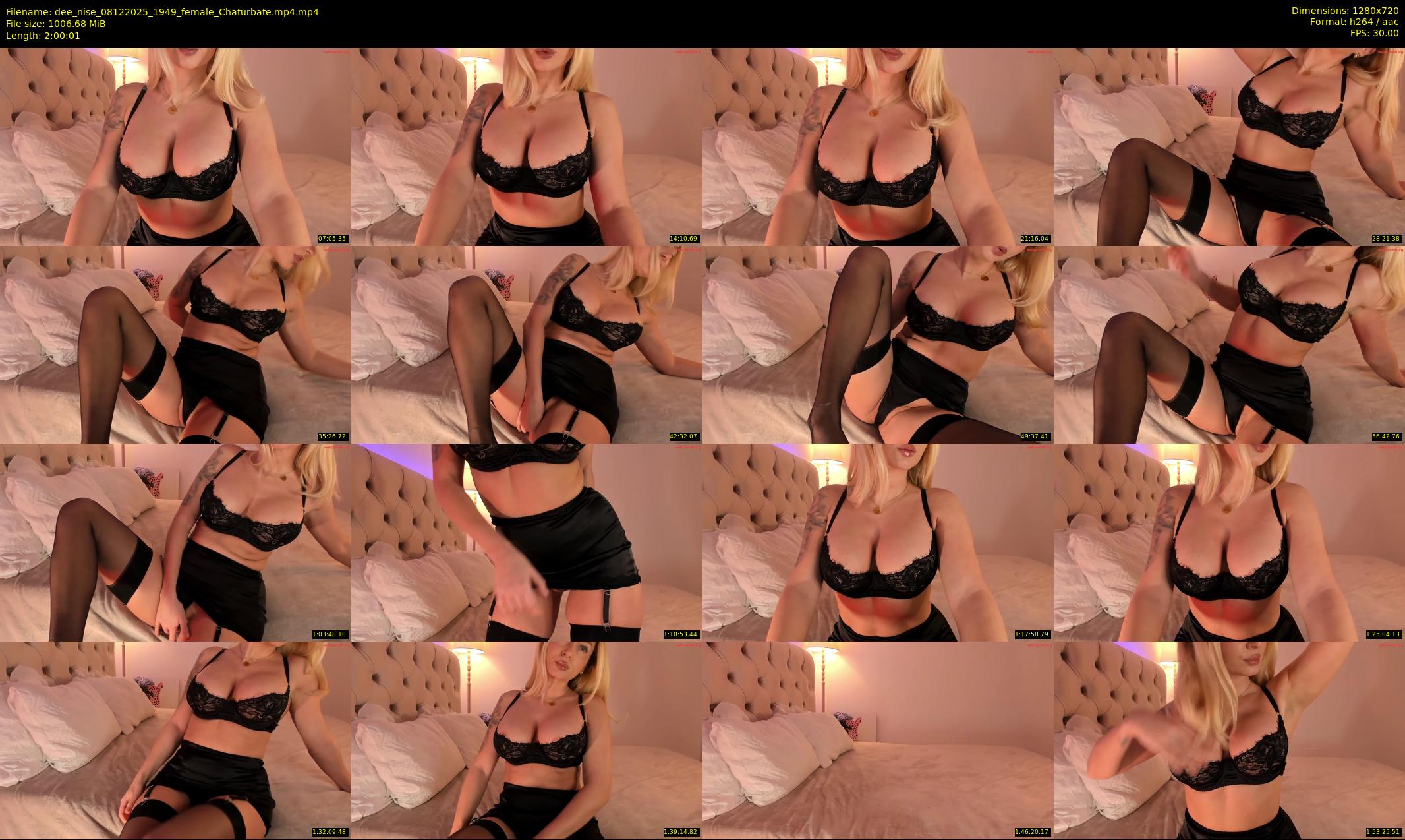 dee_nise — 121 minute Chaturbate female cam show recording, 720p, Dec 8, 2025