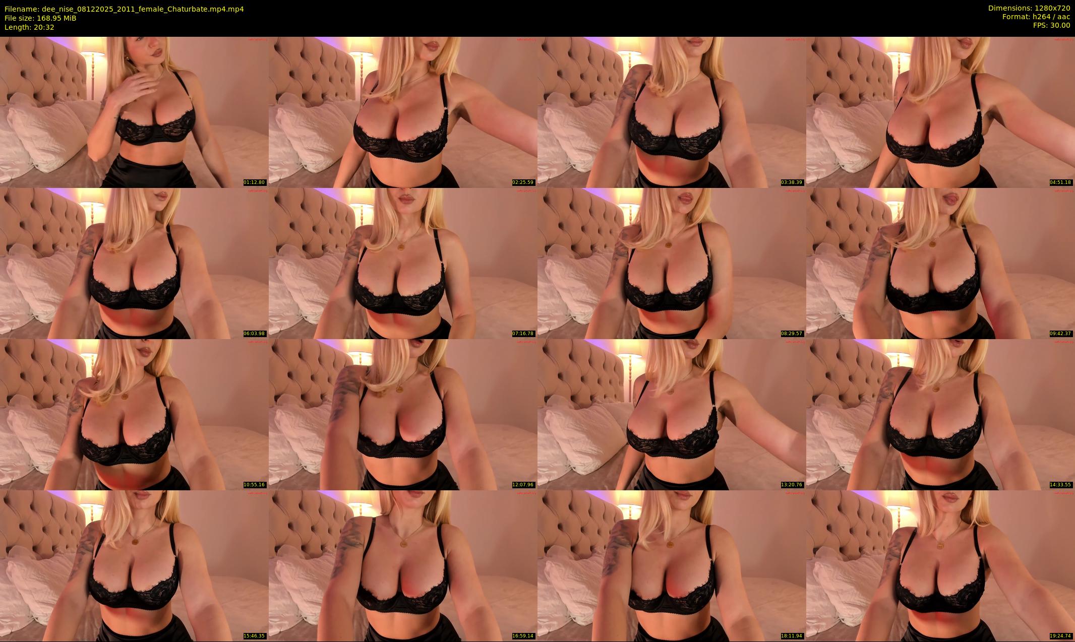 dee_nise — 21 minute Chaturbate female cam show recording, 720p, Dec 8, 2025