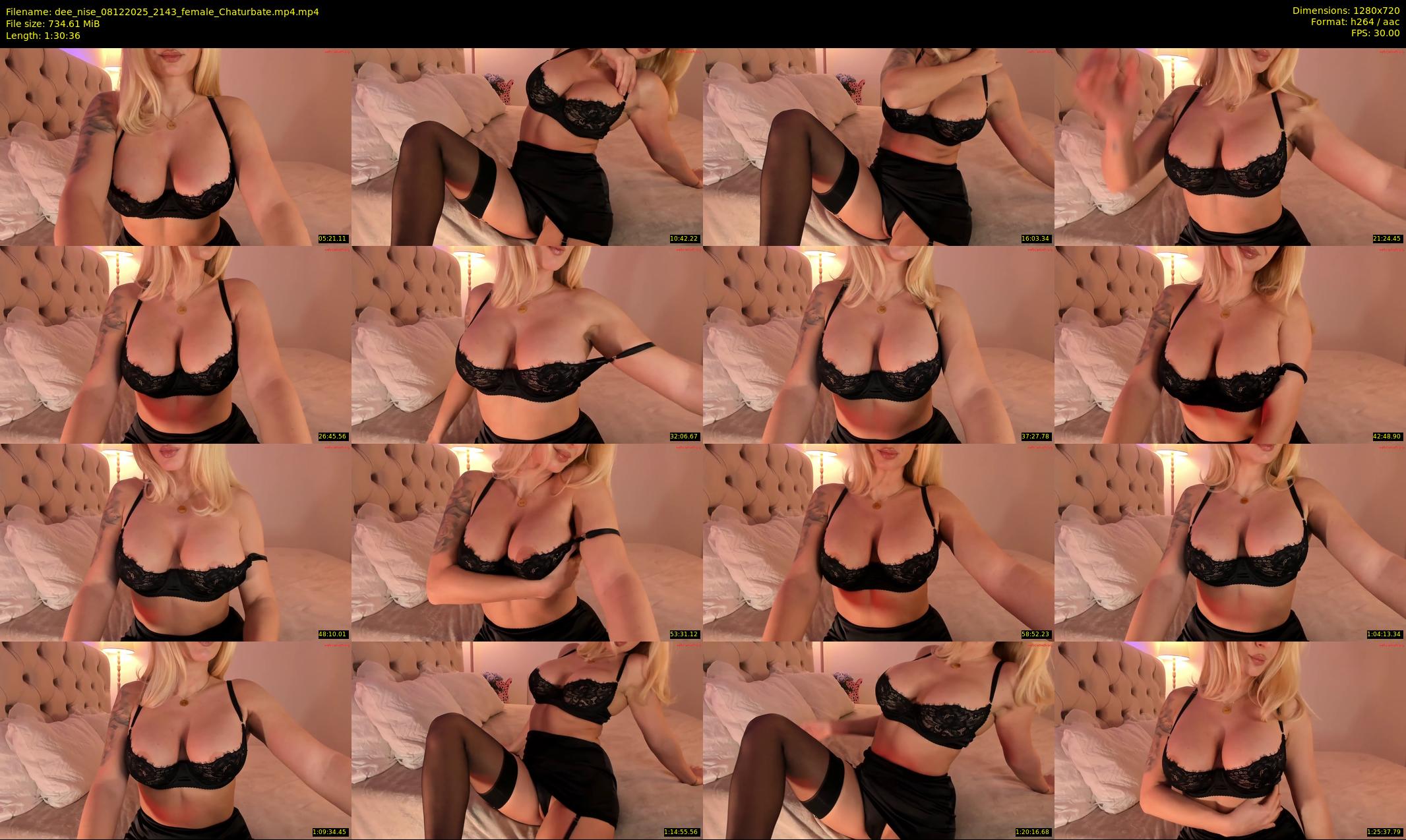 dee_nise — 91 minute Chaturbate female cam show recording, 720p, Dec 8, 2025