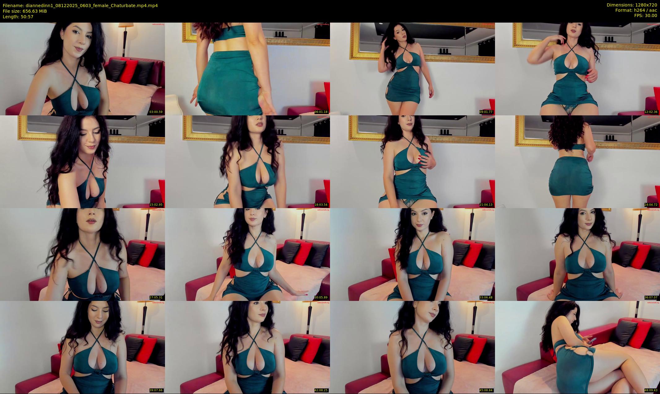diannedinn1 — 51 minute Chaturbate female cam show recording, 720p, Dec 8, 2025