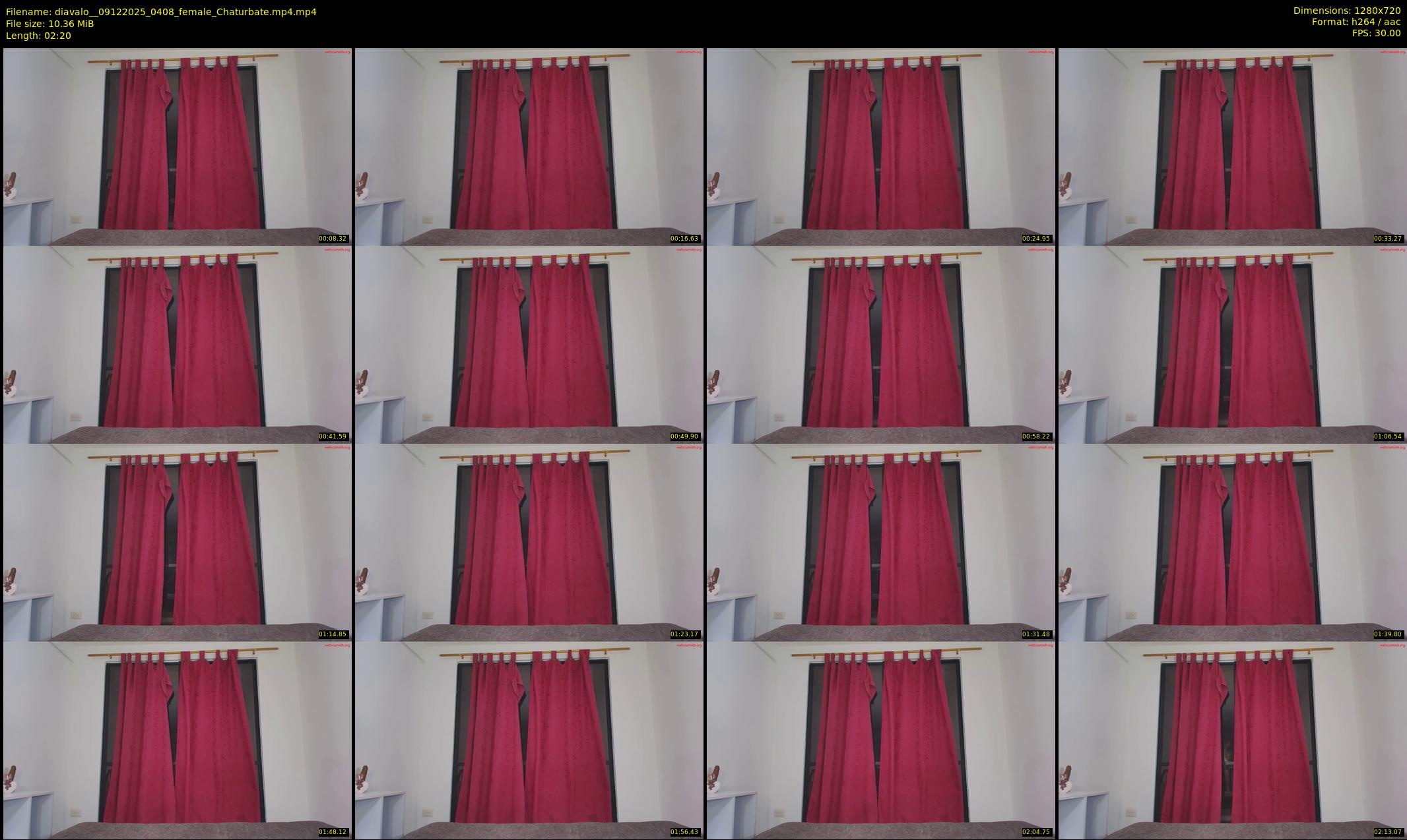 diavalo_ — 3 minute Chaturbate female cam show recording, 720p, Dec 9, 2025