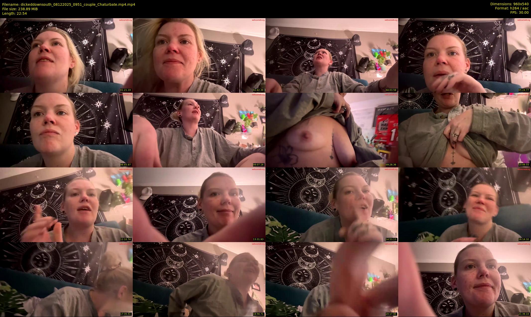 dickeddownsouth — 23 minute Chaturbate couple cam show recording, 480p, Dec 8, 2025