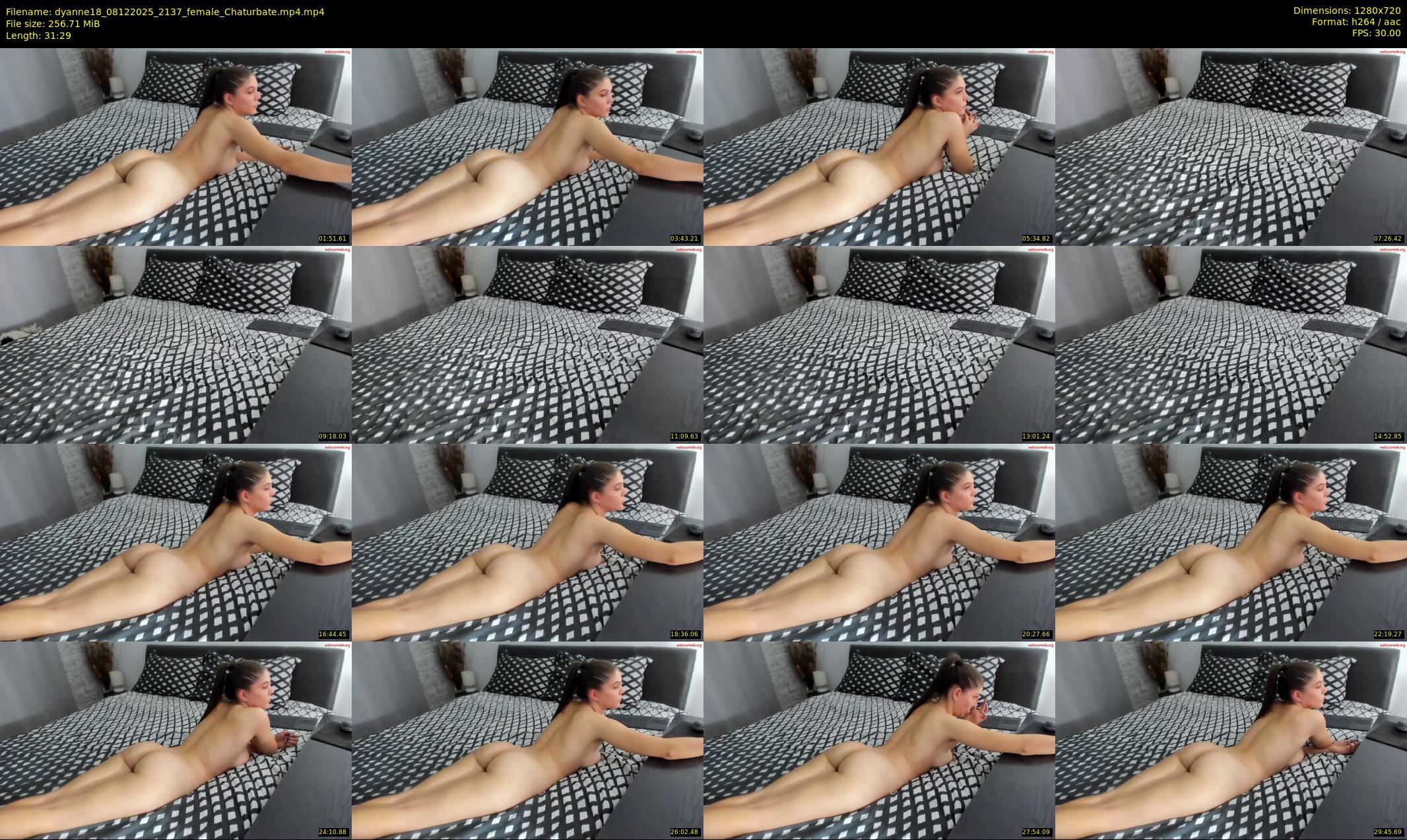dyanne18 — 32 minute Chaturbate female cam show recording, 720p, Dec 8, 2025
