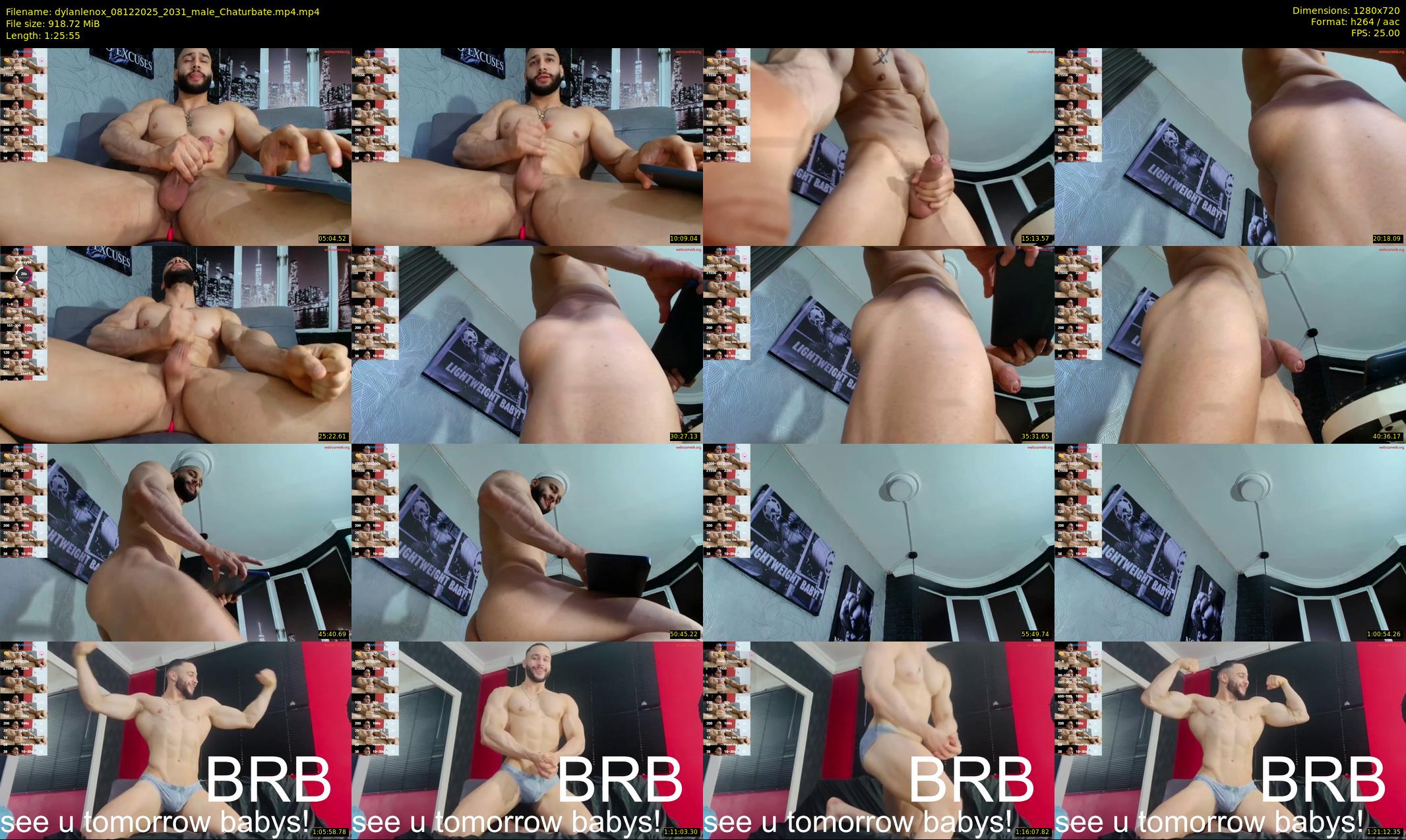 dylanlenox — 86 minute Chaturbate male cam show recording, 720p, Dec 8, 2025