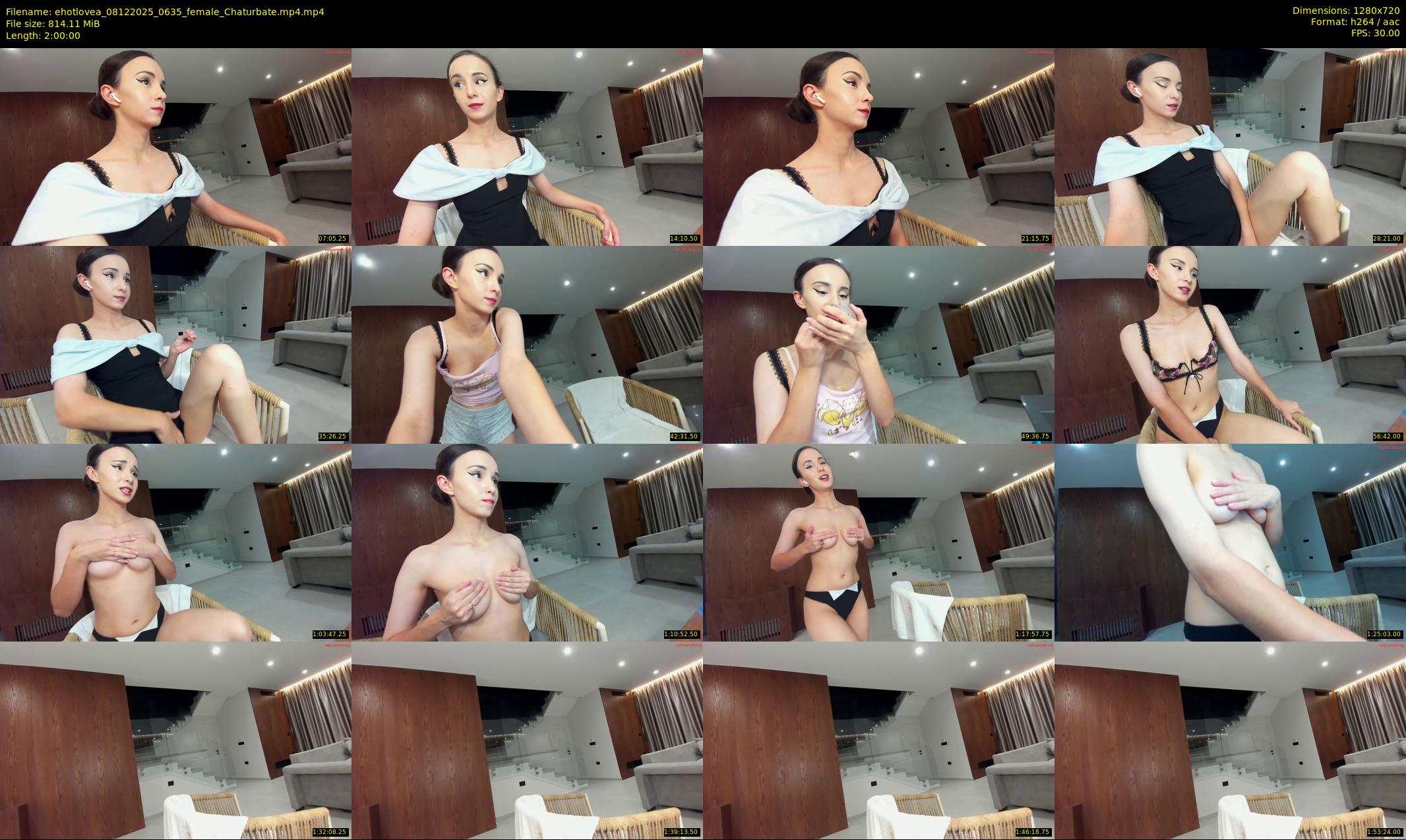 ehotlovea — 120 minute Chaturbate female cam show recording, 720p, Dec 8, 2025