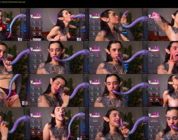 evarabbit — 110 minute Chaturbate female cam show recording, 720p, Dec 8, 2025