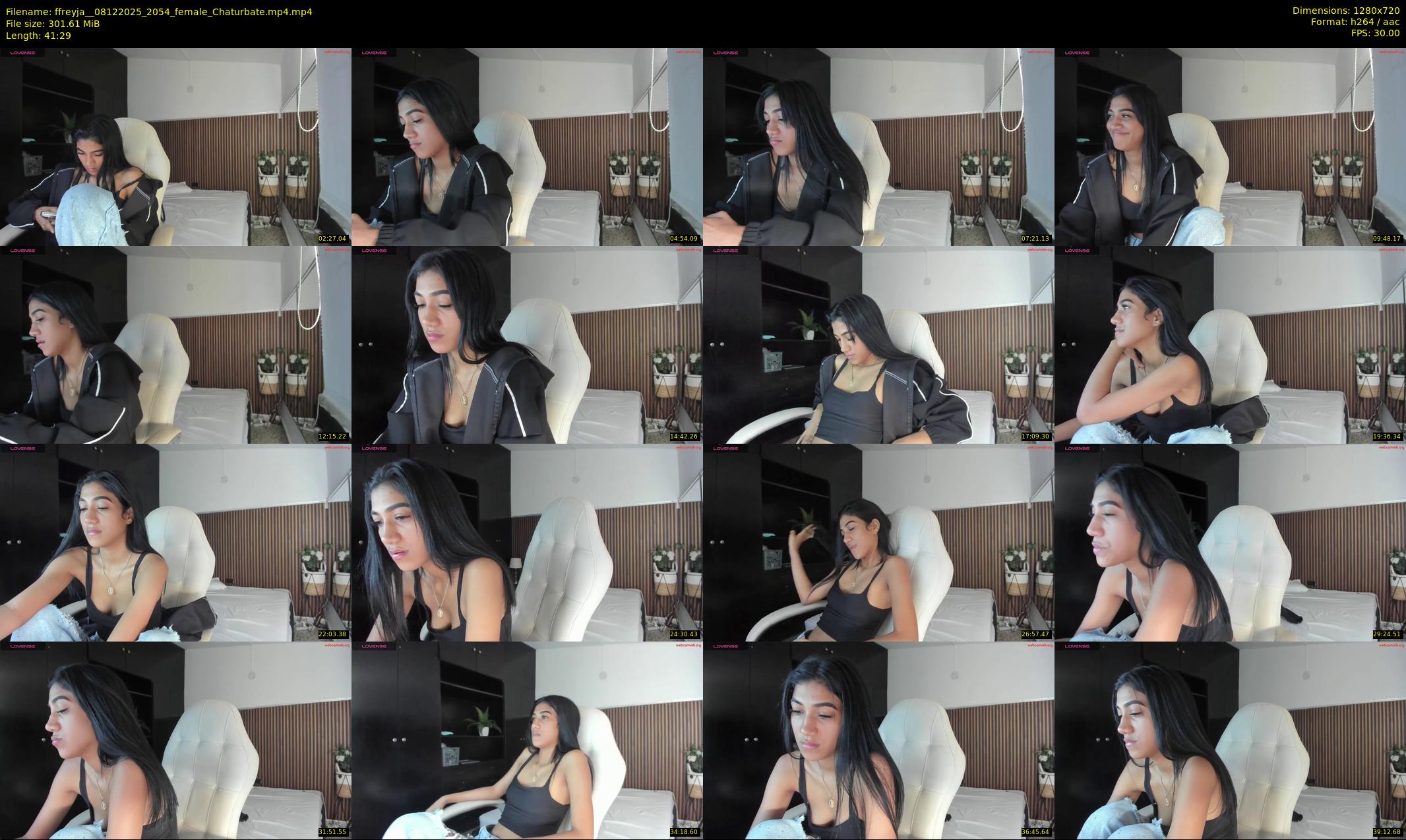 ffreyja_ — 42 minute Chaturbate female cam show recording, 720p, Dec 8, 2025