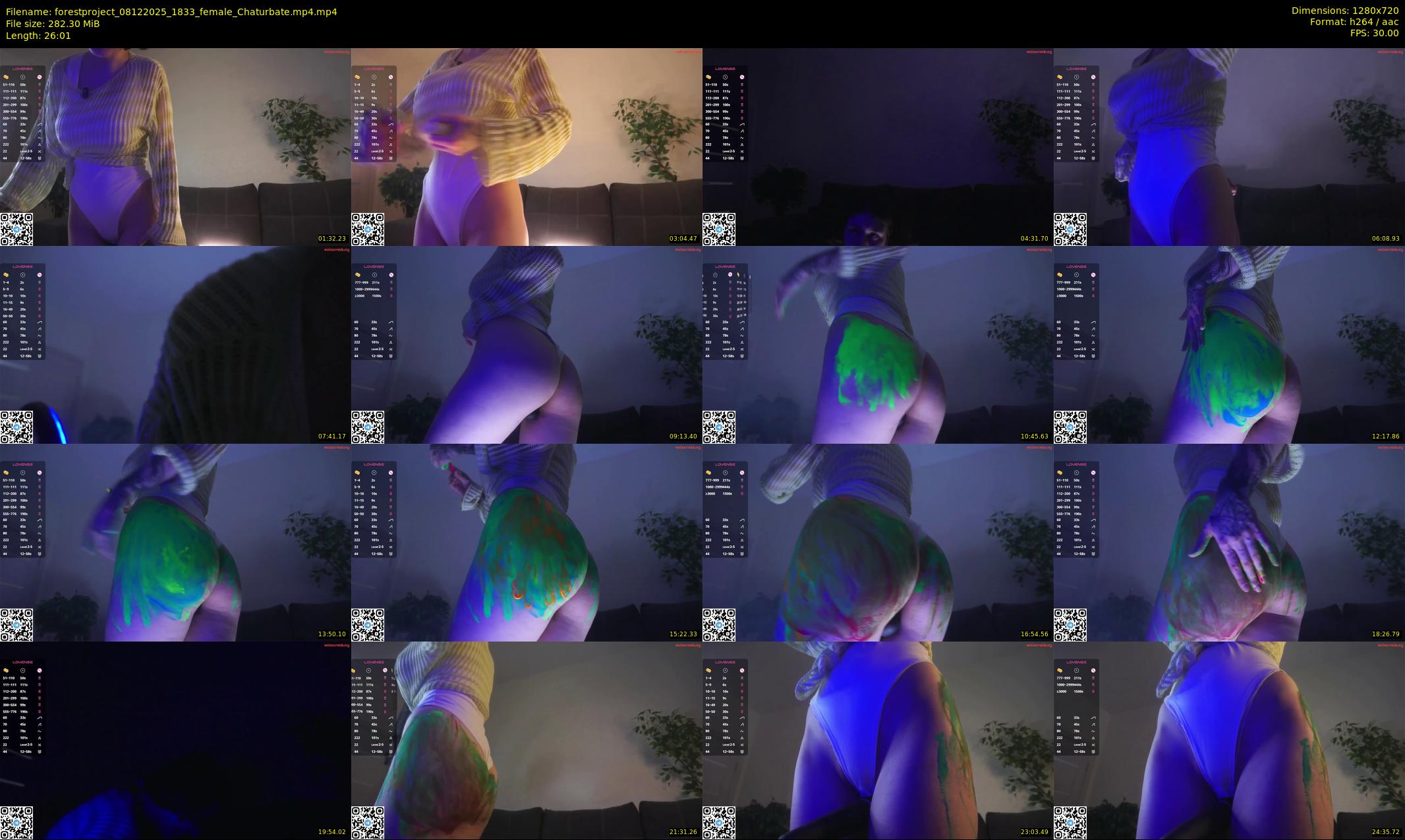 forestproject — 27 minute Chaturbate female cam show recording, 720p, Dec 8, 2025