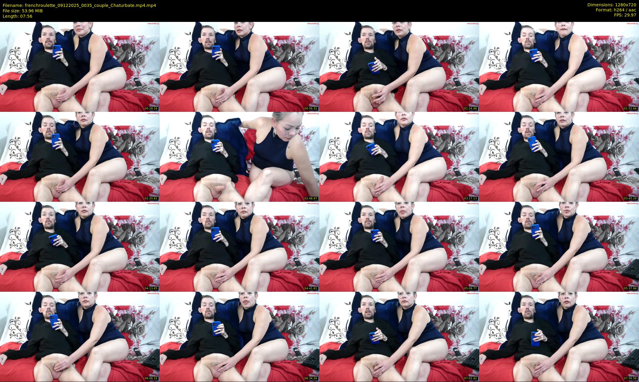frenchroulette — 8 minute Chaturbate couple cam show recording, 720p, Dec 9, 2025