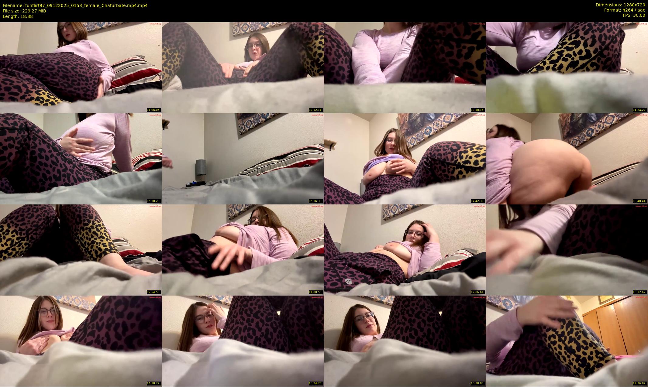 funflirt97 — 19 minute Chaturbate female cam show recording, 720p, Dec 9, 2025
