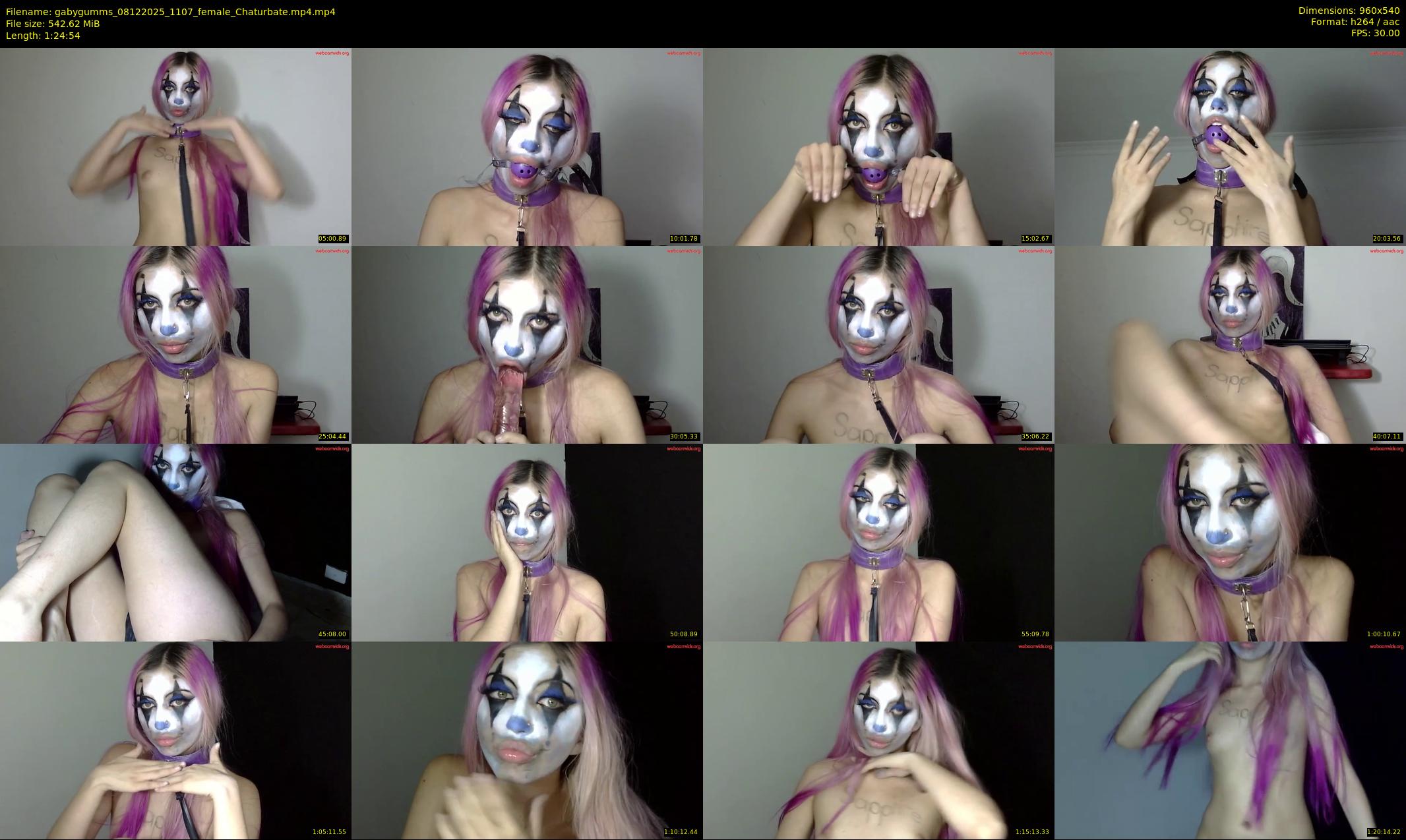 gabygumms — 85 minute Chaturbate female cam show recording, 480p, Dec 8, 2025