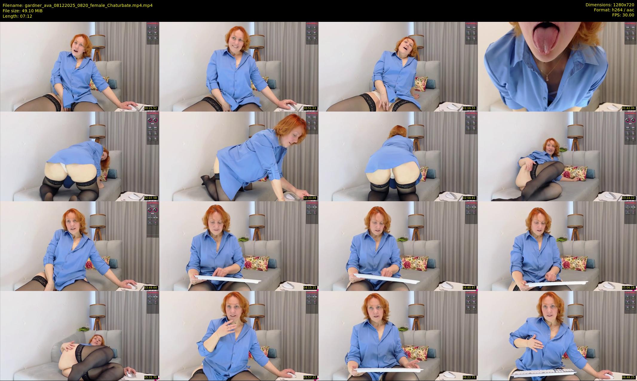 gardner_ava — 8 minute Chaturbate female cam show recording, 720p, Dec 8, 2025