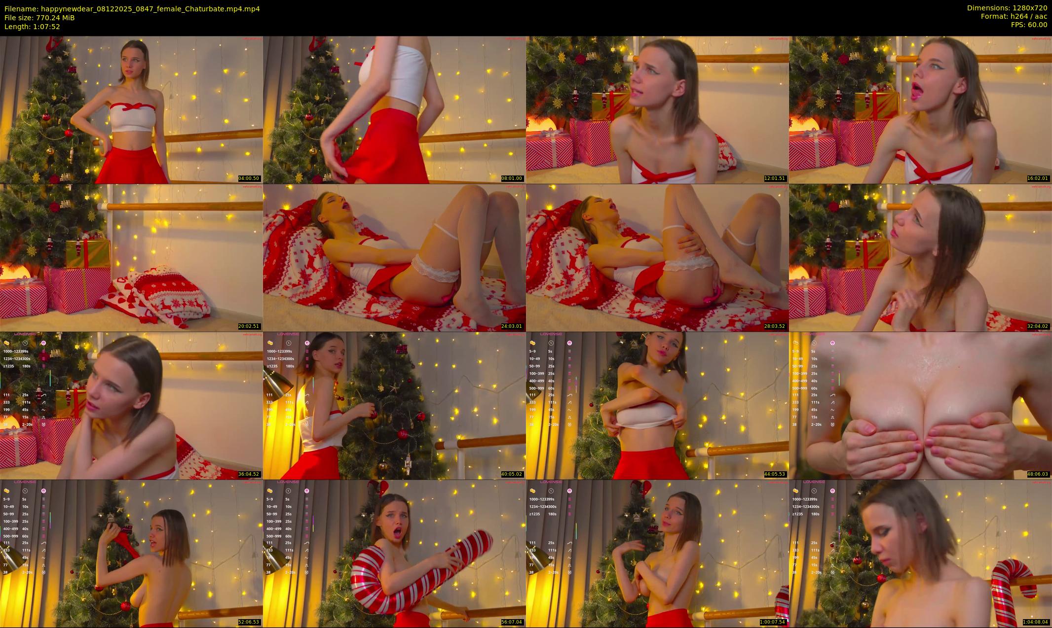happynewdear — 68 minute Chaturbate female cam show recording, 720p, Dec 8, 2025