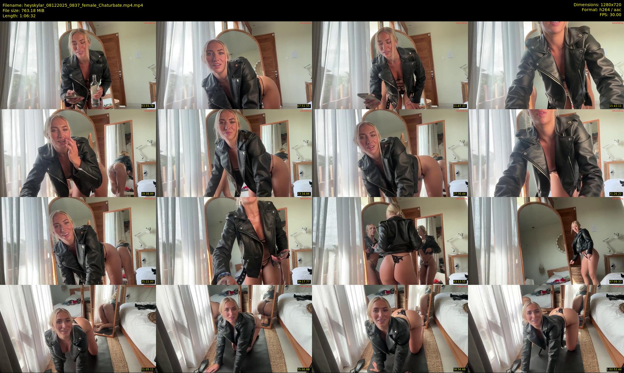heyskylar — 67 minute Chaturbate female cam show recording, 720p, Dec 8, 2025