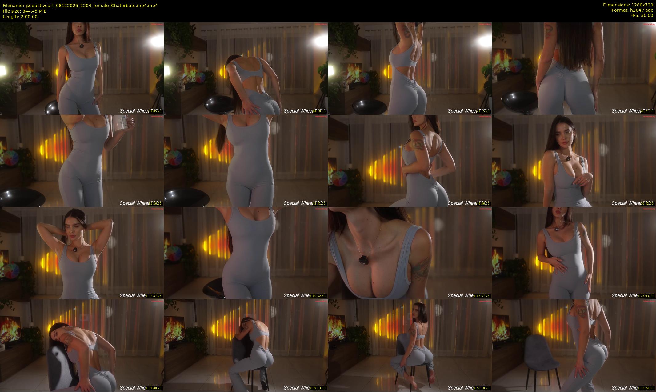 jseductiveart — 120 minute Chaturbate female cam show recording, 720p, Dec 8, 2025