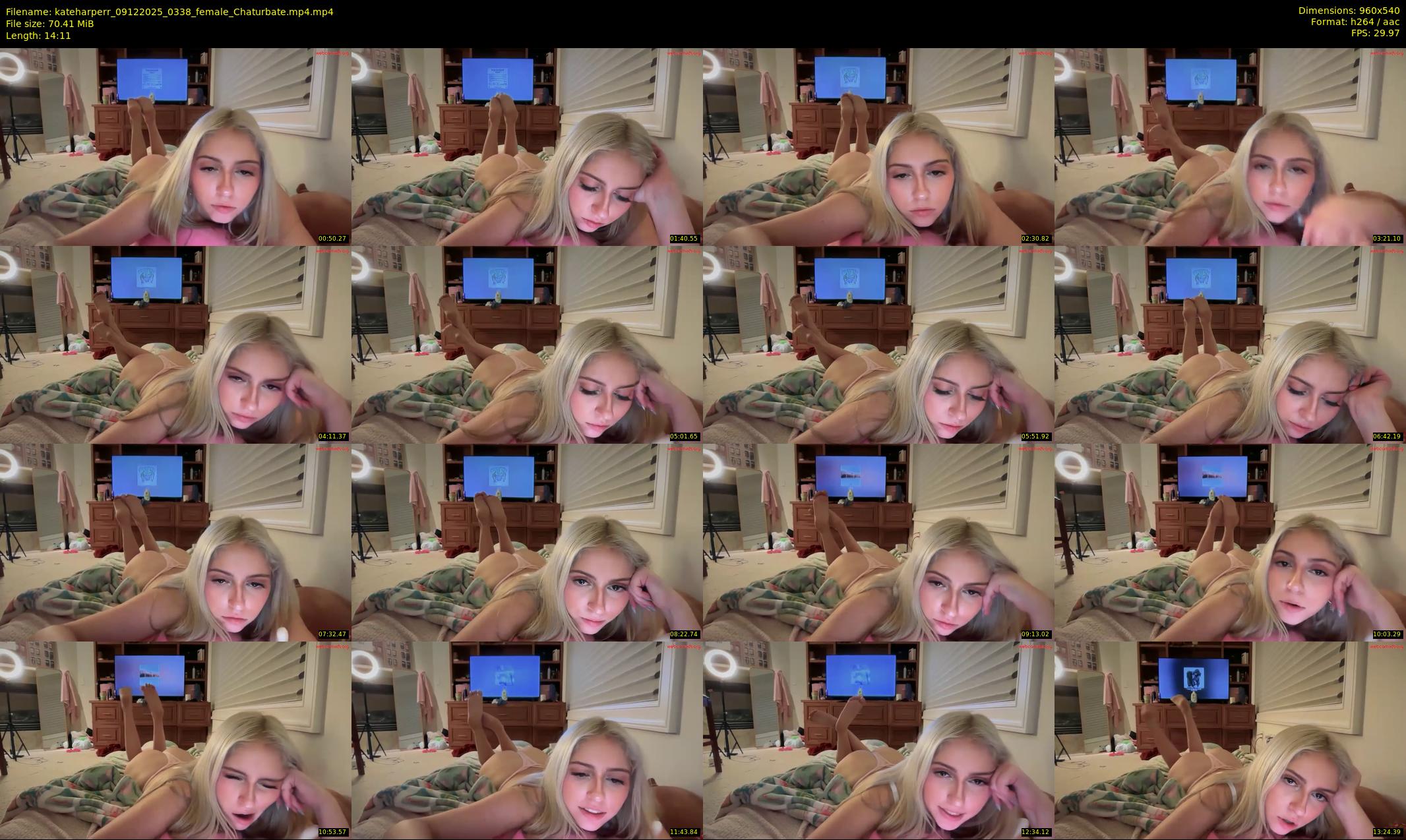 kateharperr — 15 minute Chaturbate female cam show recording, 480p, Dec 9, 2025