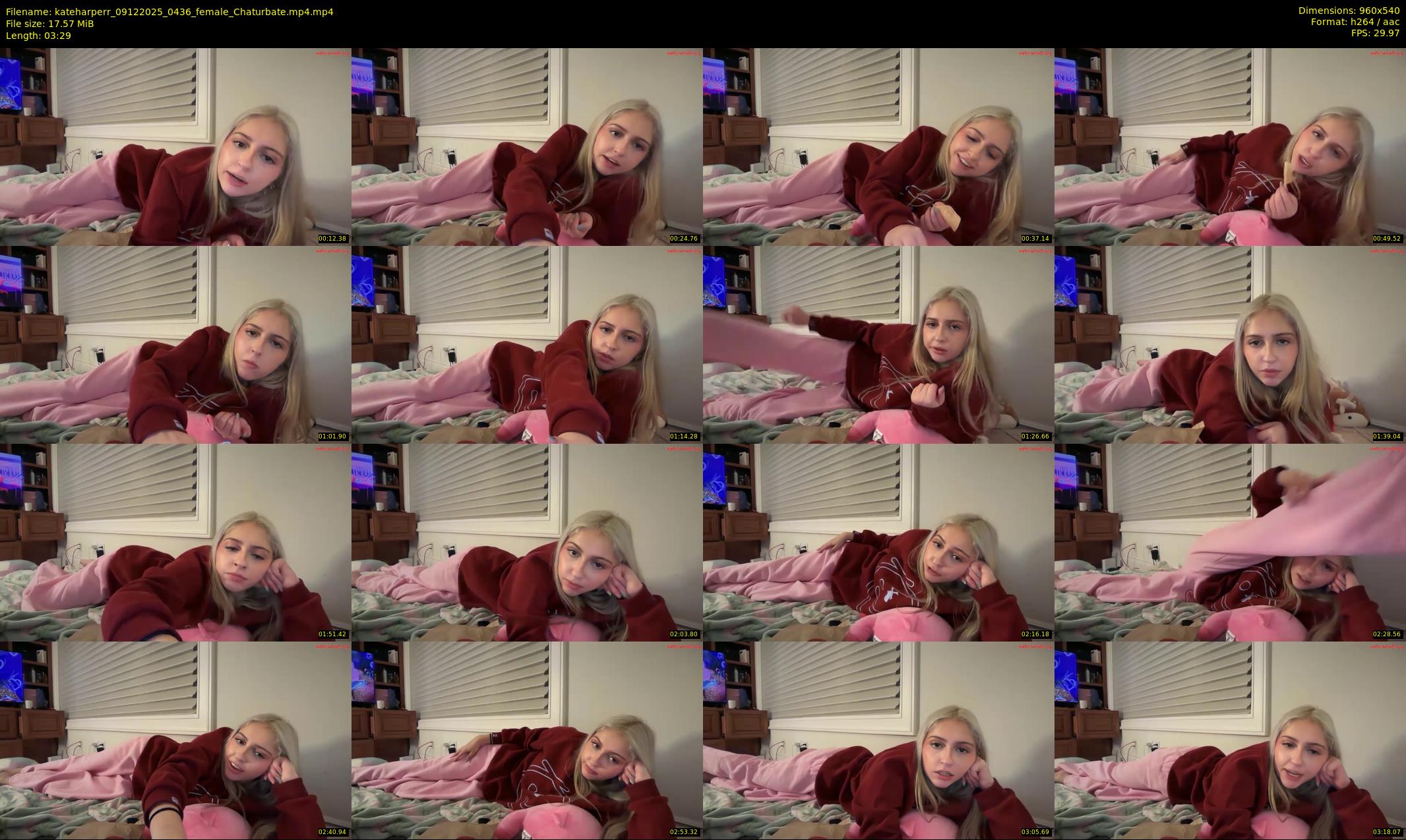 kateharperr — 4 minute Chaturbate female cam show recording, 480p, Dec 9, 2025