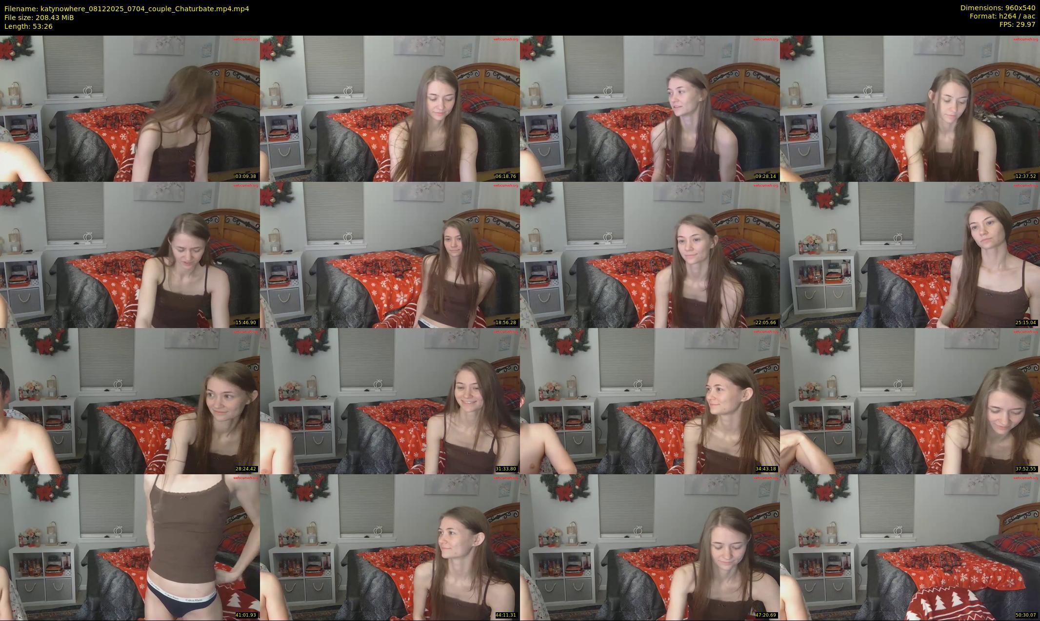 katynowhere — 54 minute Chaturbate female cam show recording, 480p, Dec 8, 2025