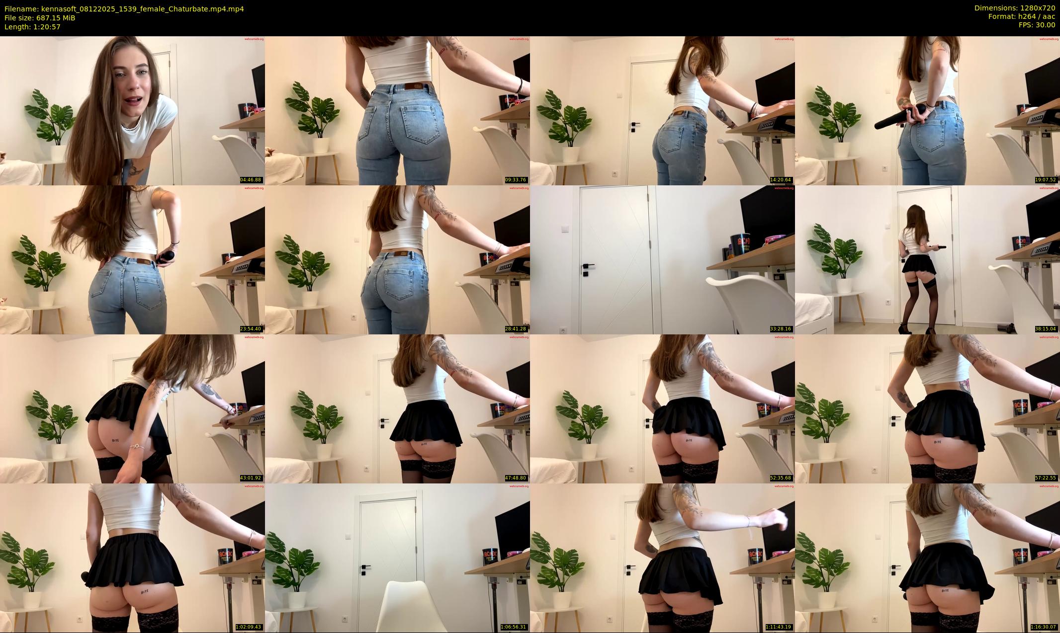 kennasoft — 81 minute Chaturbate female cam show recording, 720p, Dec 8, 2025